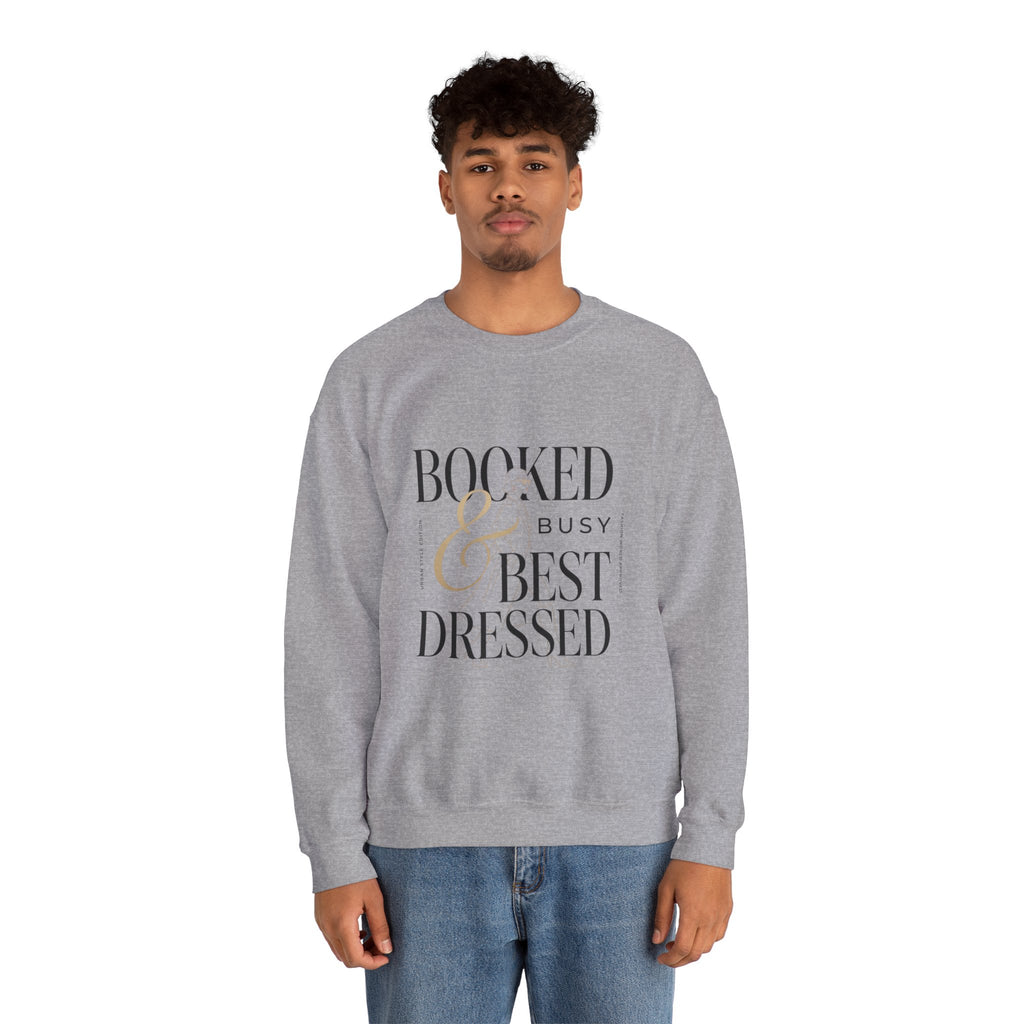 Booked & Best Dressed Sweatshirt | Parisian Chic, Office Glam