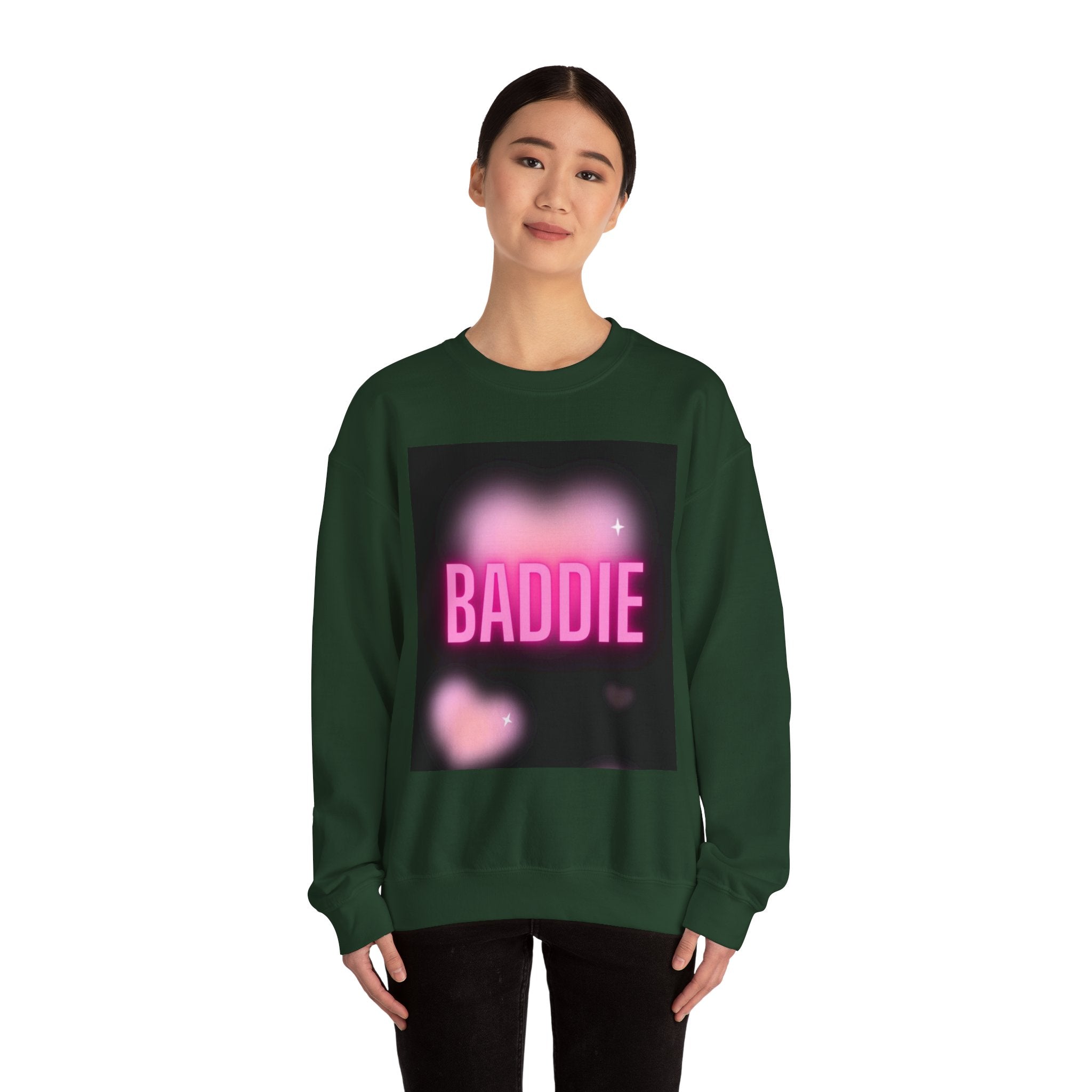 Female Heavy Blend™ Crewneck Sweatshirt|Pinterest |Trendy sweatshirt