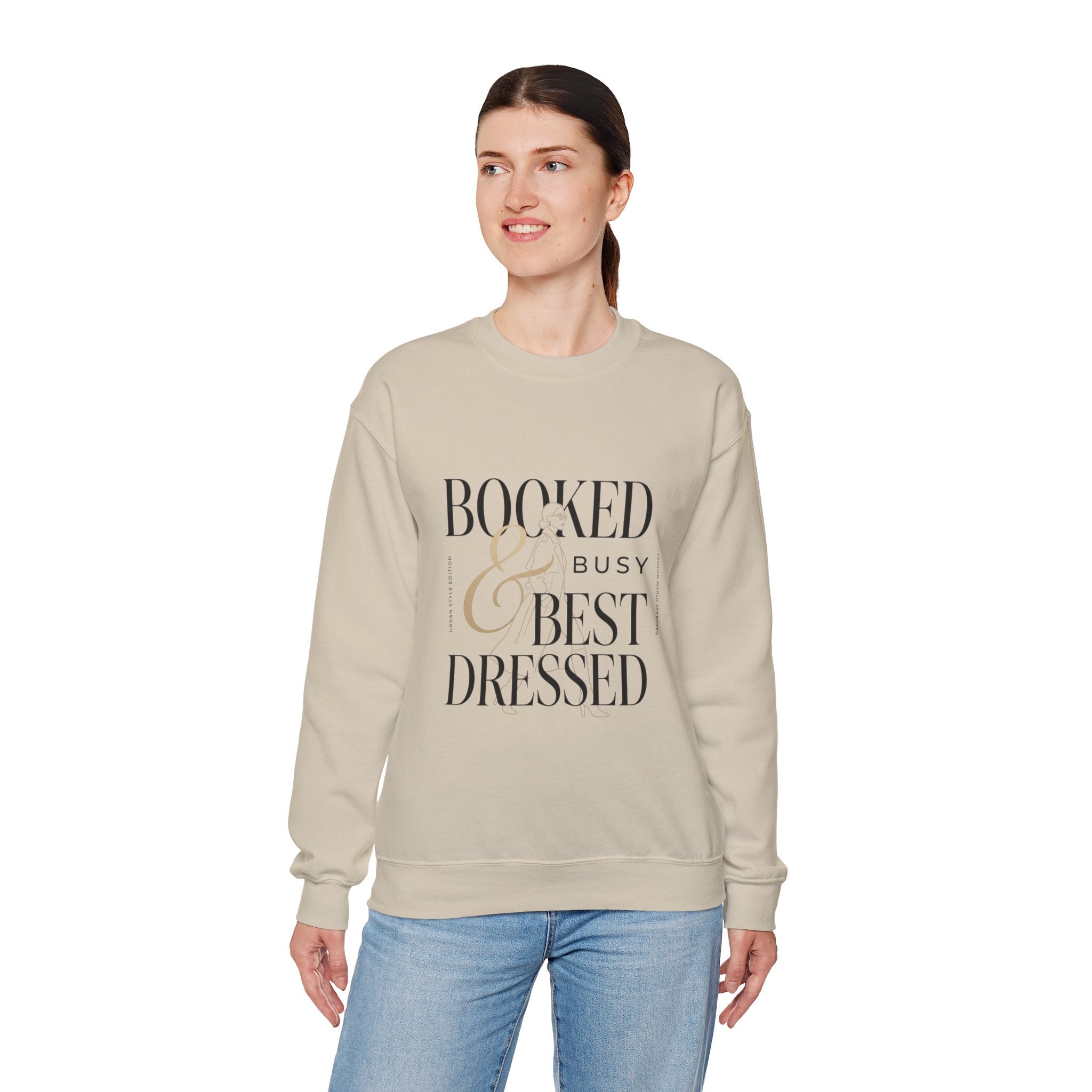 Booked & Best Dressed Sweatshirt | Parisian Chic, Office Glam