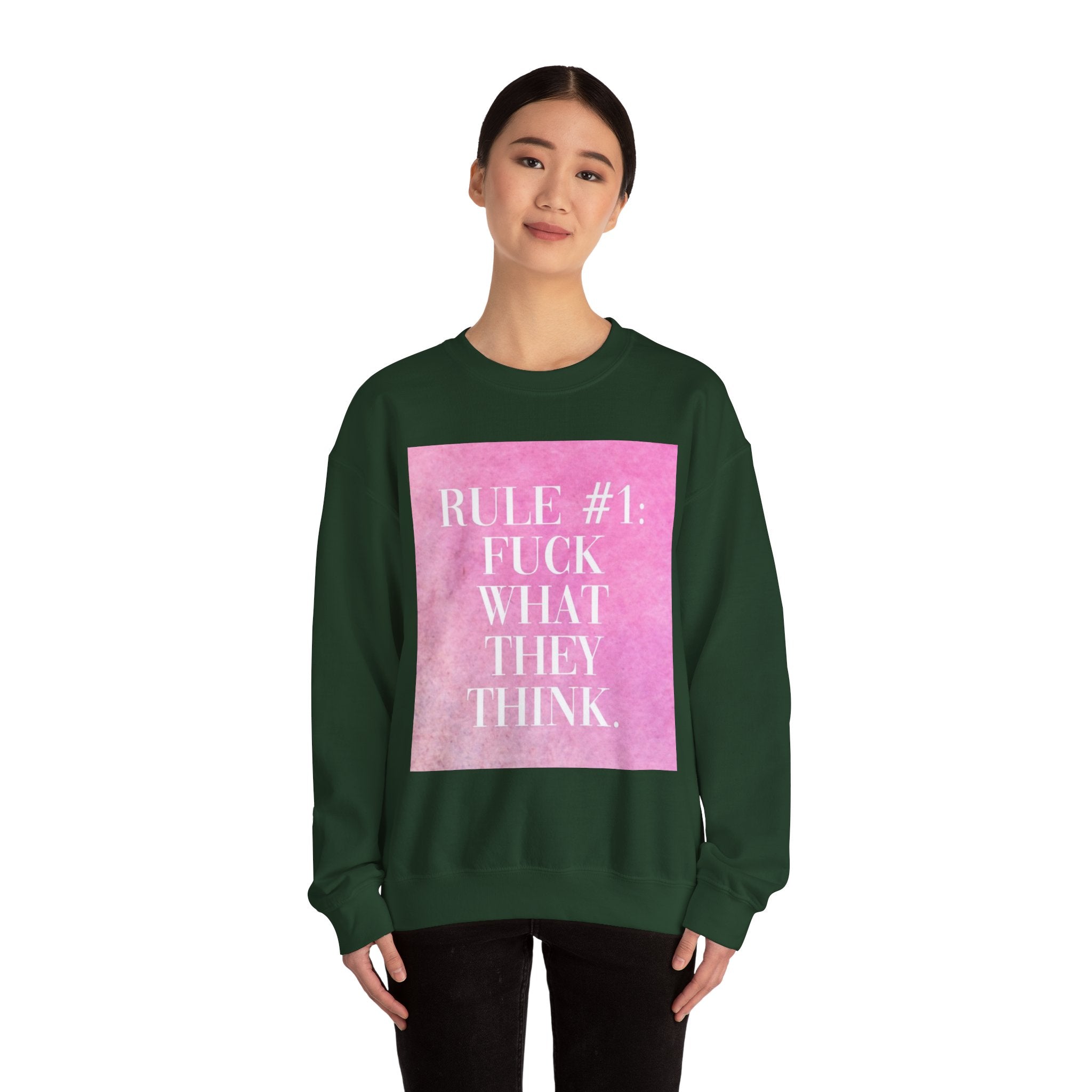 Unisex Women's Heavy Blend Crewneck Sweatshirt | Gildan 18000 | Cozy Fleece | 10 Colors
