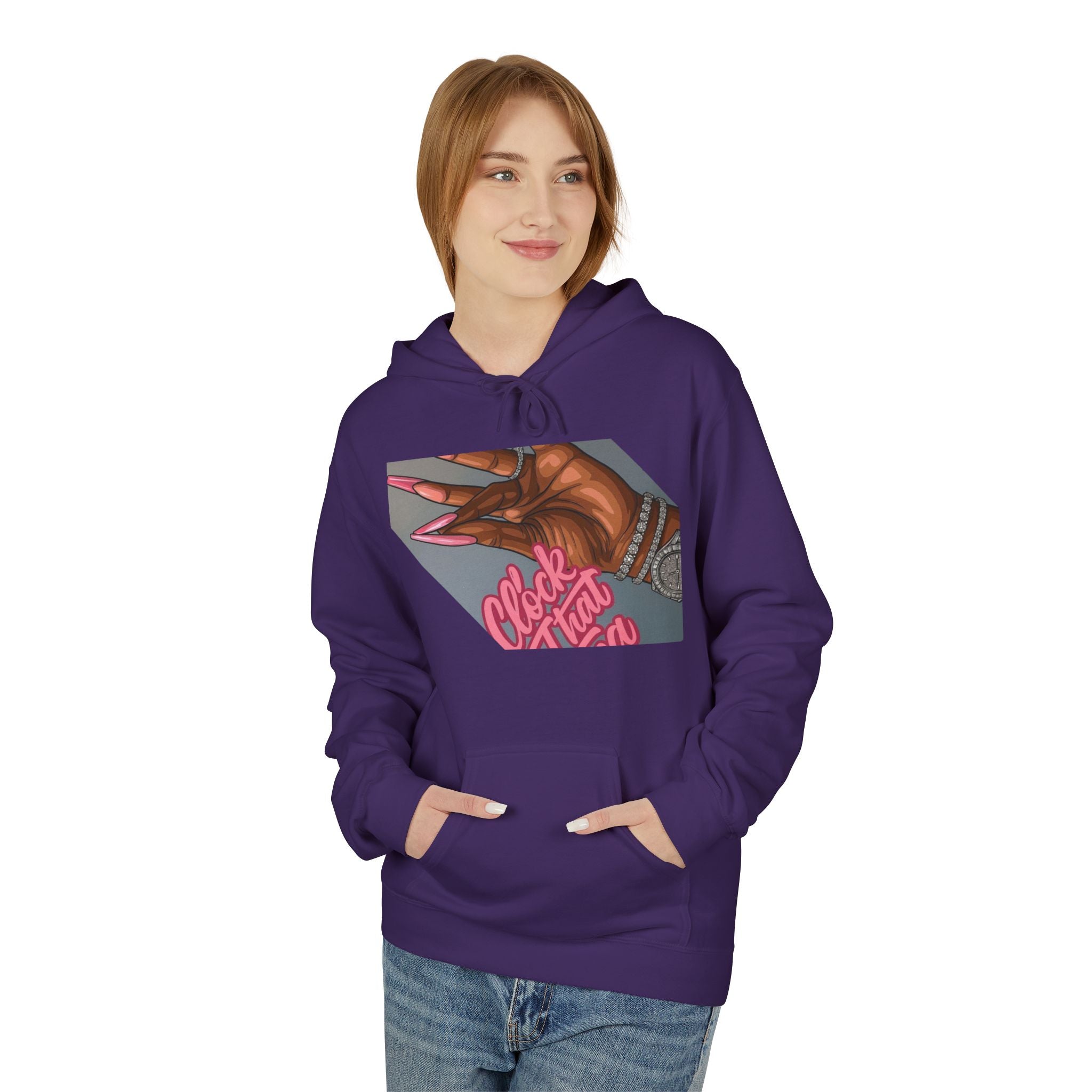 Trending Hoodie |"Clock it 'hoodie