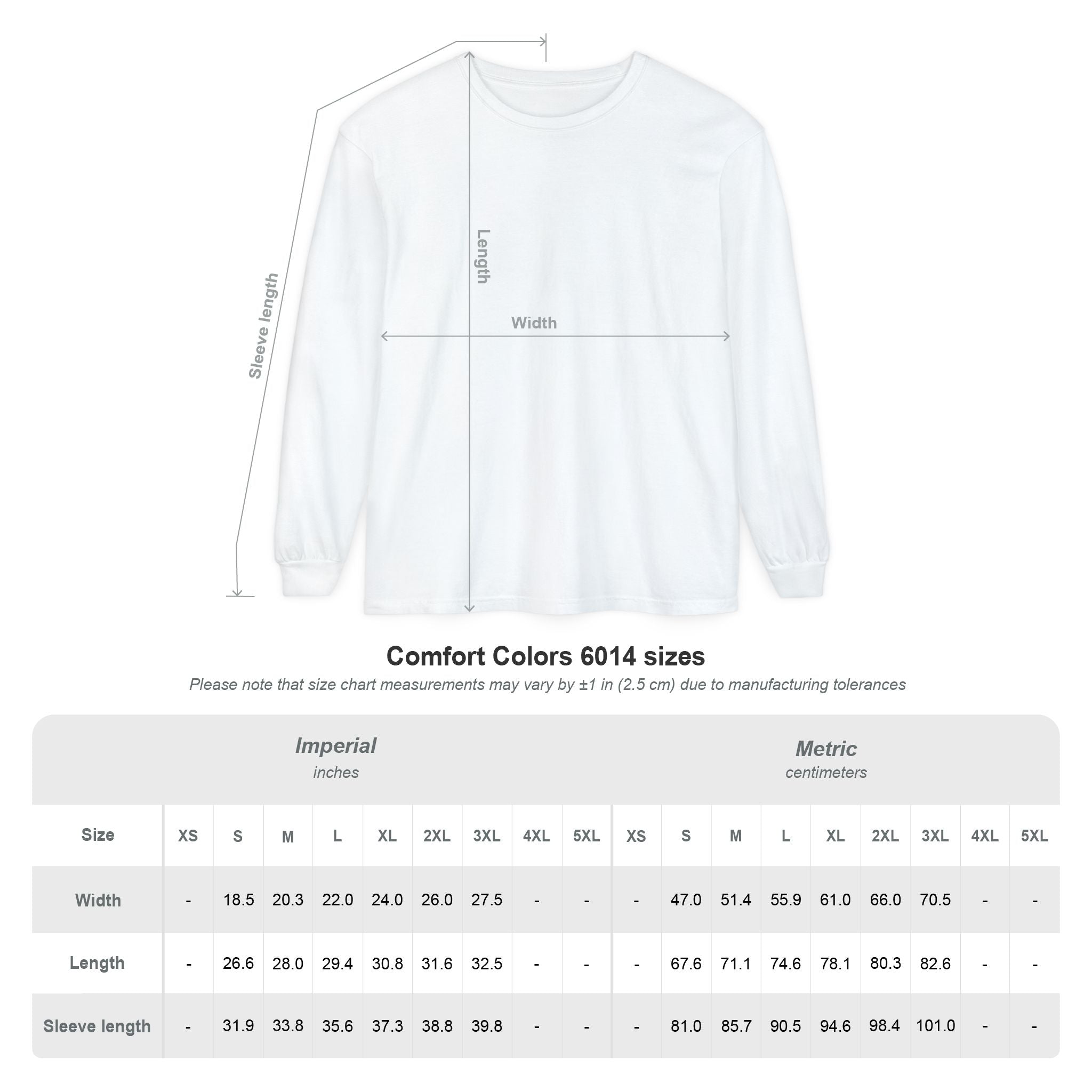 Women Garment-dyed Long Sleeve T-Shirt