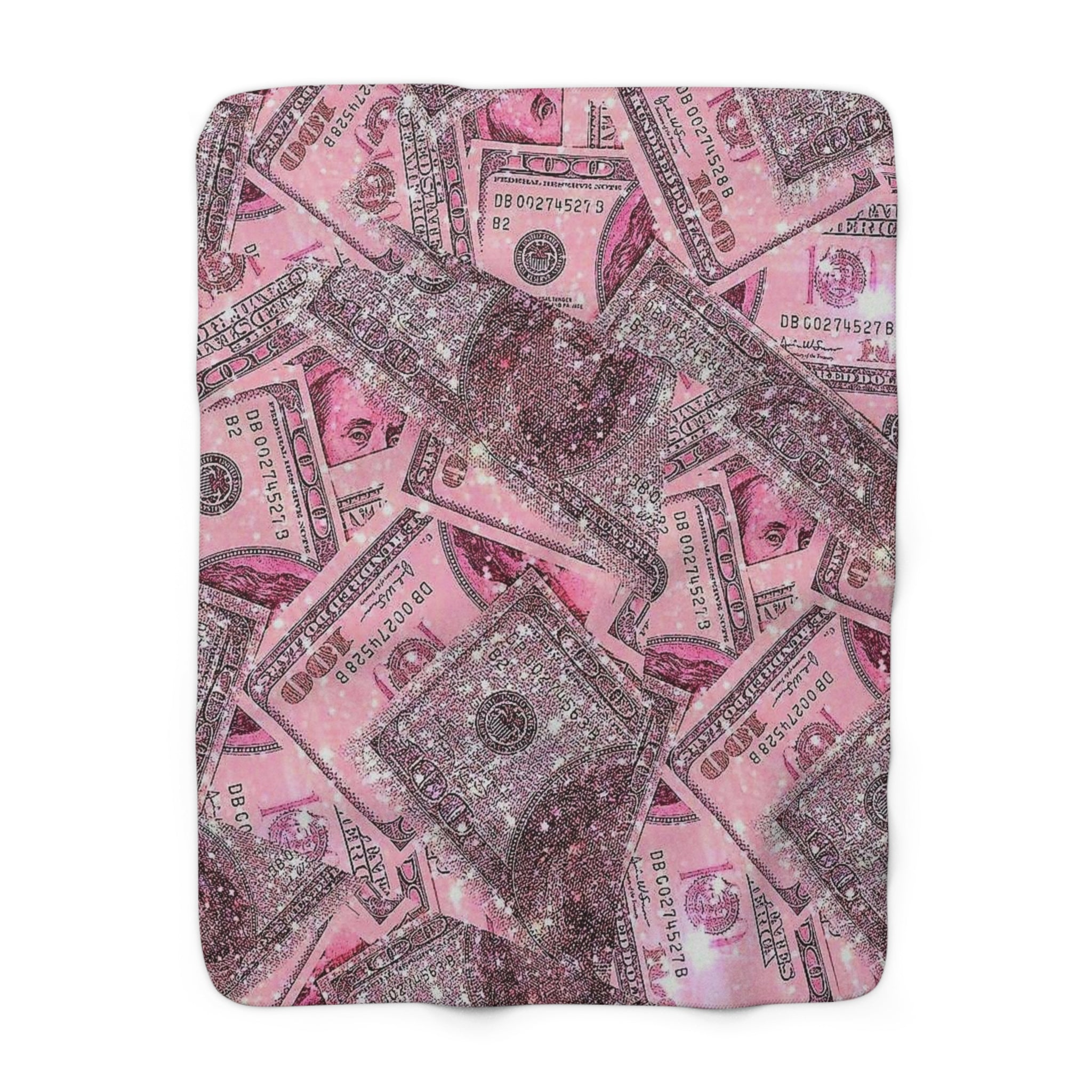 "Money Moves" Sherpa Fleece Blanket — Wrap Yourself in Abundance