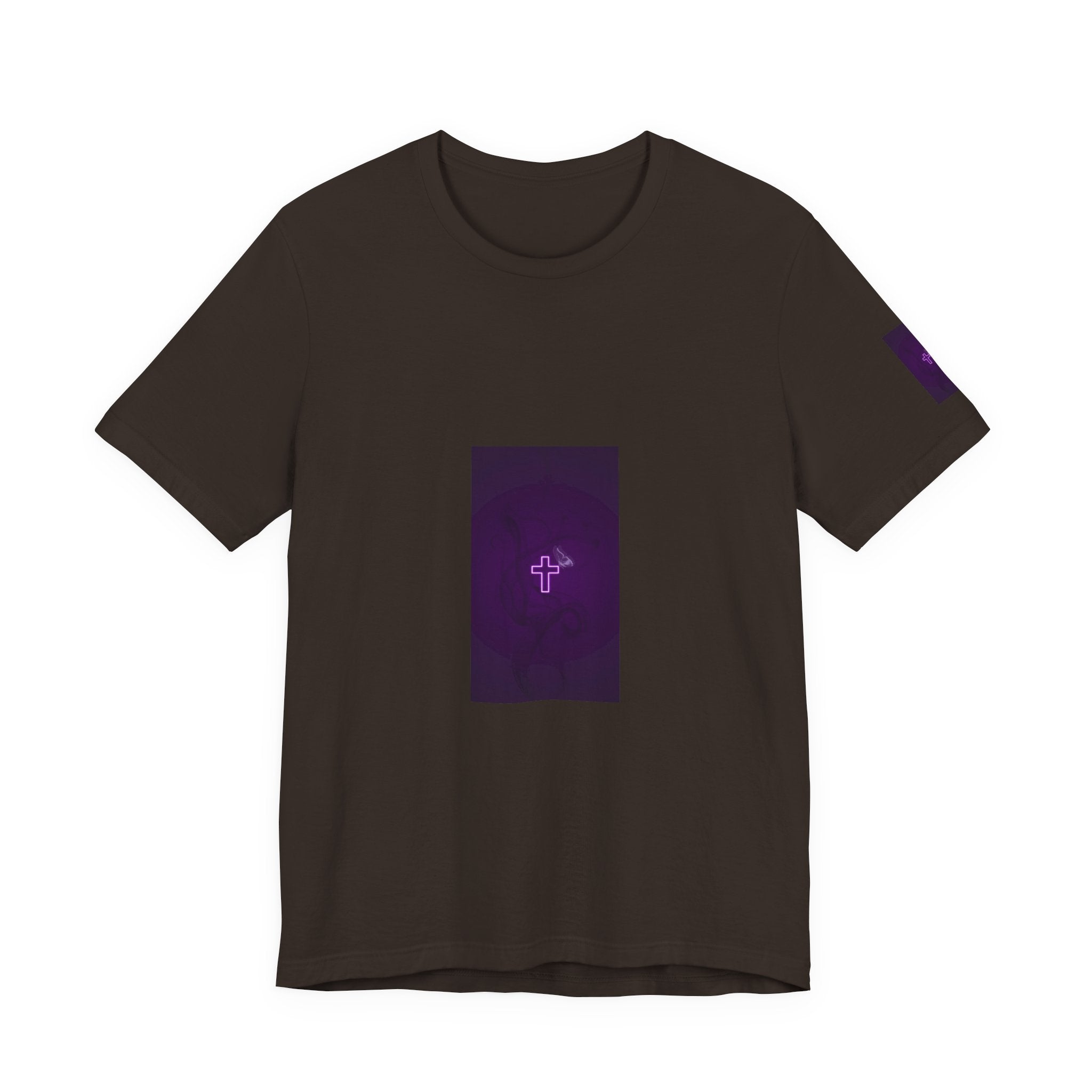 "Covered" Cross Tee — She Wears Her Faith Softly.. Tshirt for women
