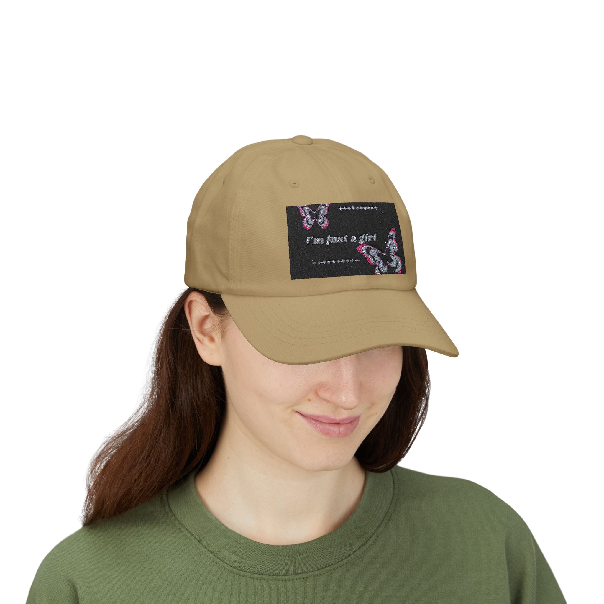 Face Cap for Women|"I'm just a girl"