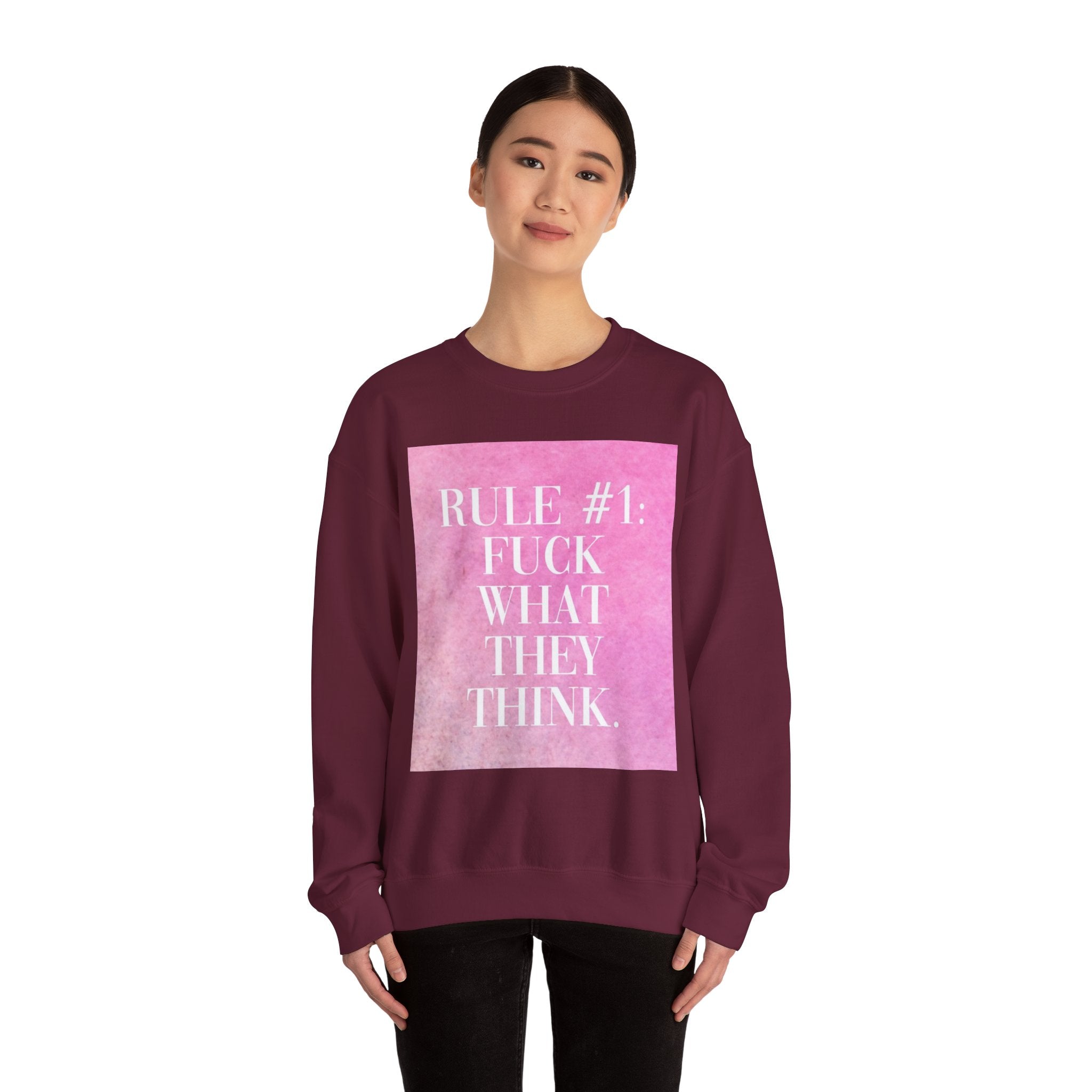 Unisex Women's Heavy Blend Crewneck Sweatshirt | Gildan 18000 | Cozy Fleece | 10 Colors