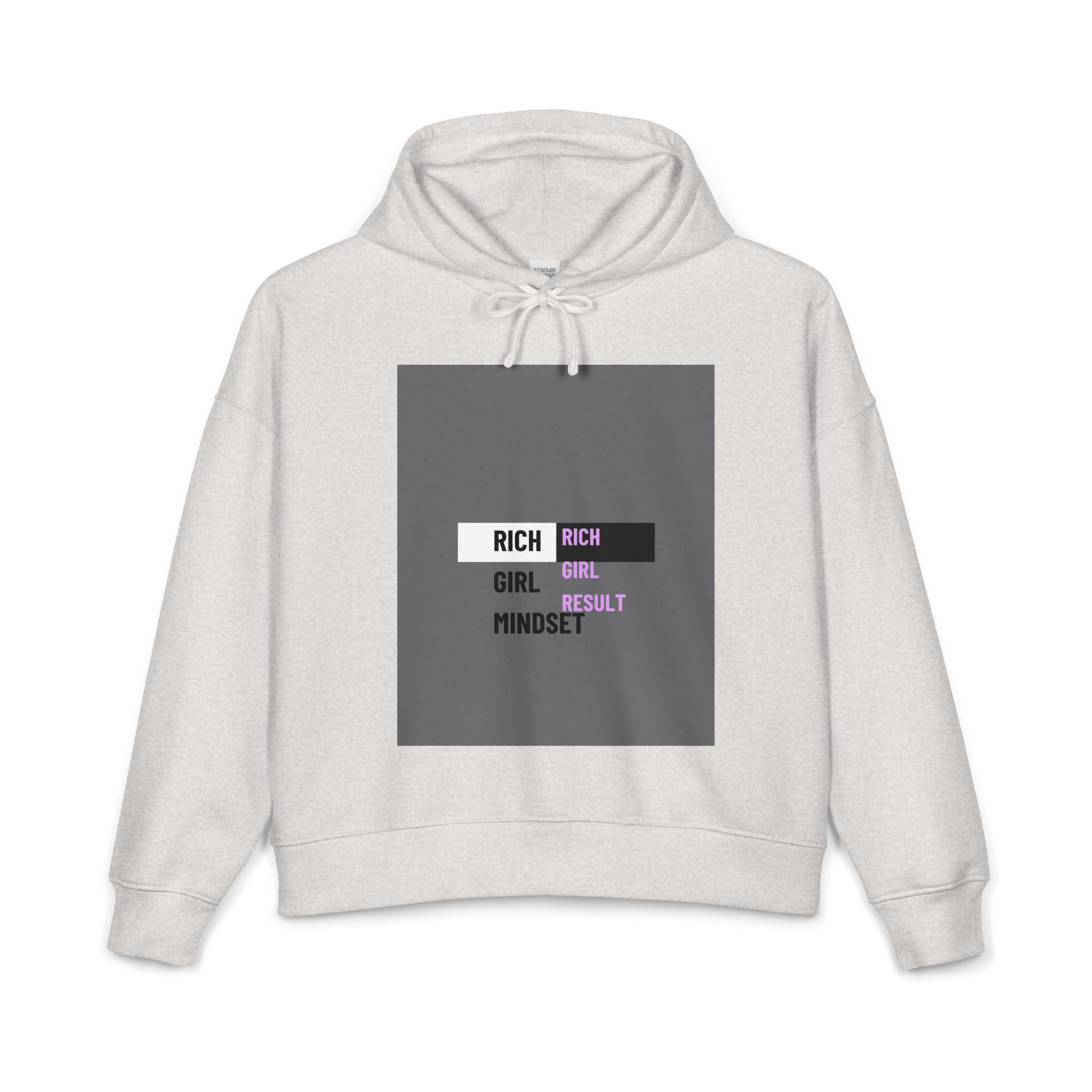 Rich Girl Mindset hoodie | Motivational Graphic Hoodie |Hoodie for women