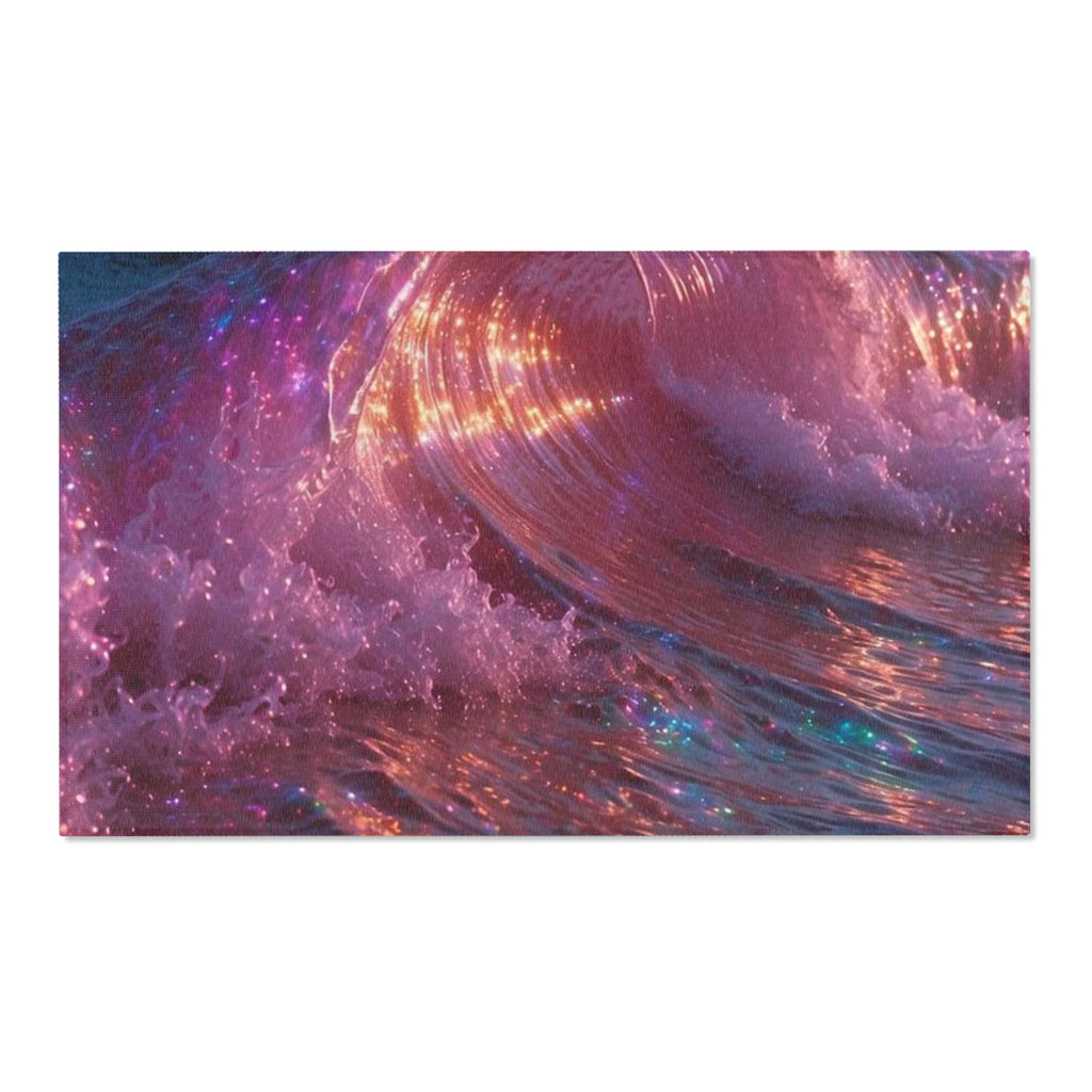 Ocean Room set- Area rug, cotton bed set and blanket