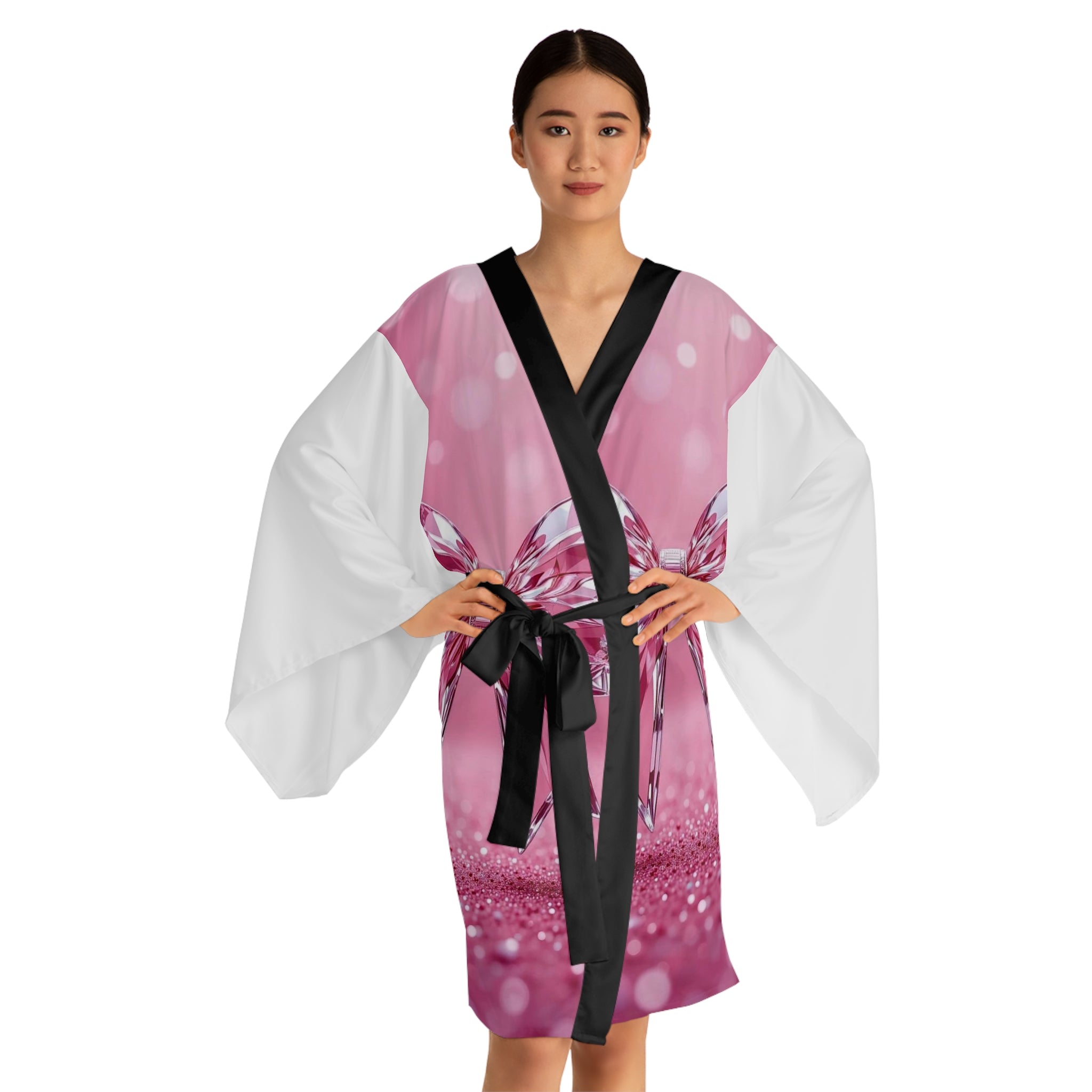 Long Sleeve Kimono Robe (AOP)