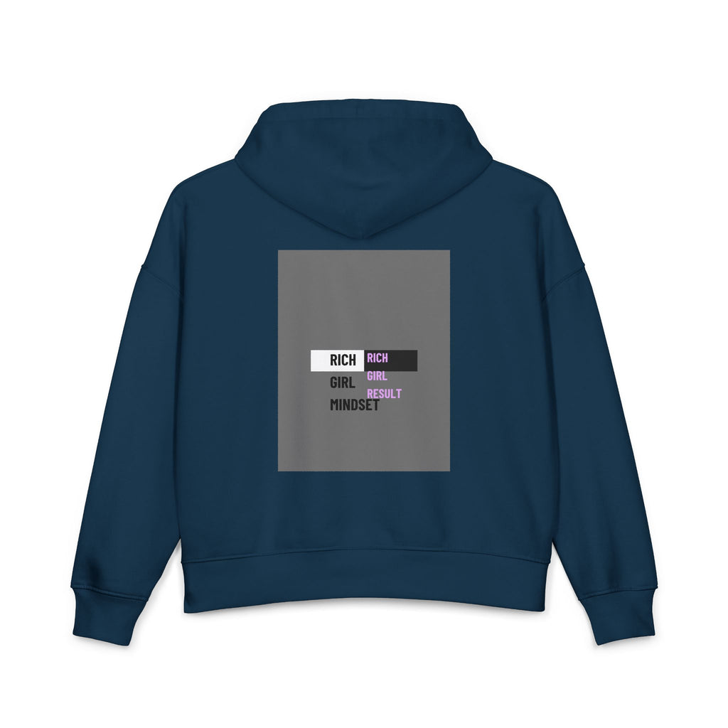 Rich Girl Mindset hoodie | Motivational Graphic Hoodie |Hoodie for women