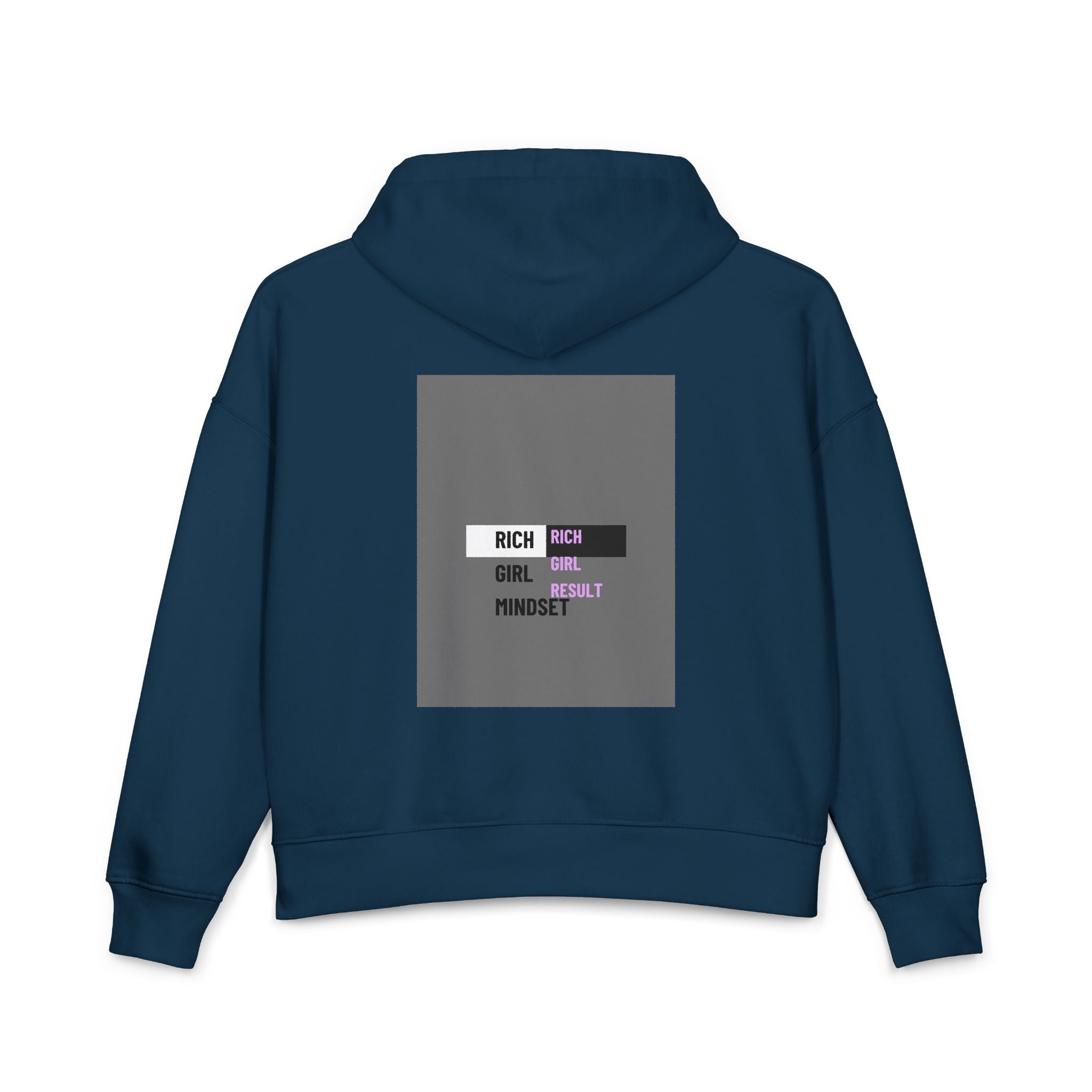 Rich Girl Mindset hoodie | Motivational Graphic Hoodie |Hoodie for women