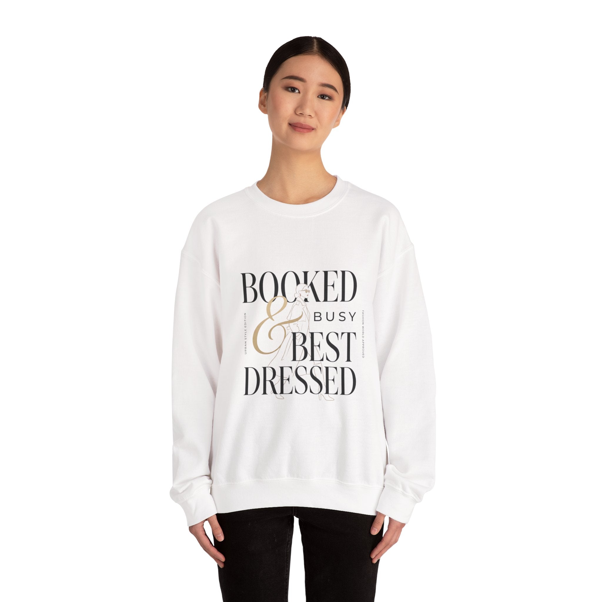 Booked & Best Dressed Sweatshirt | Parisian Chic, Office Glam