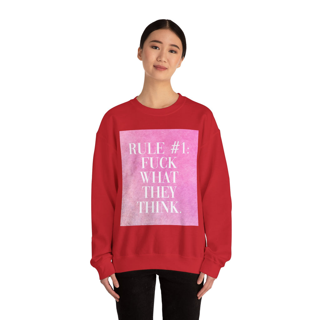 Unisex Women's Heavy Blend Crewneck Sweatshirt | Gildan 18000 | Cozy Fleece | 10 Colors