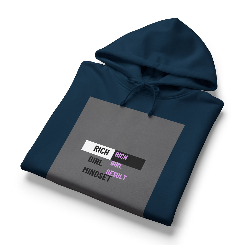 Rich Girl Mindset hoodie | Motivational Graphic Hoodie |Hoodie for women
