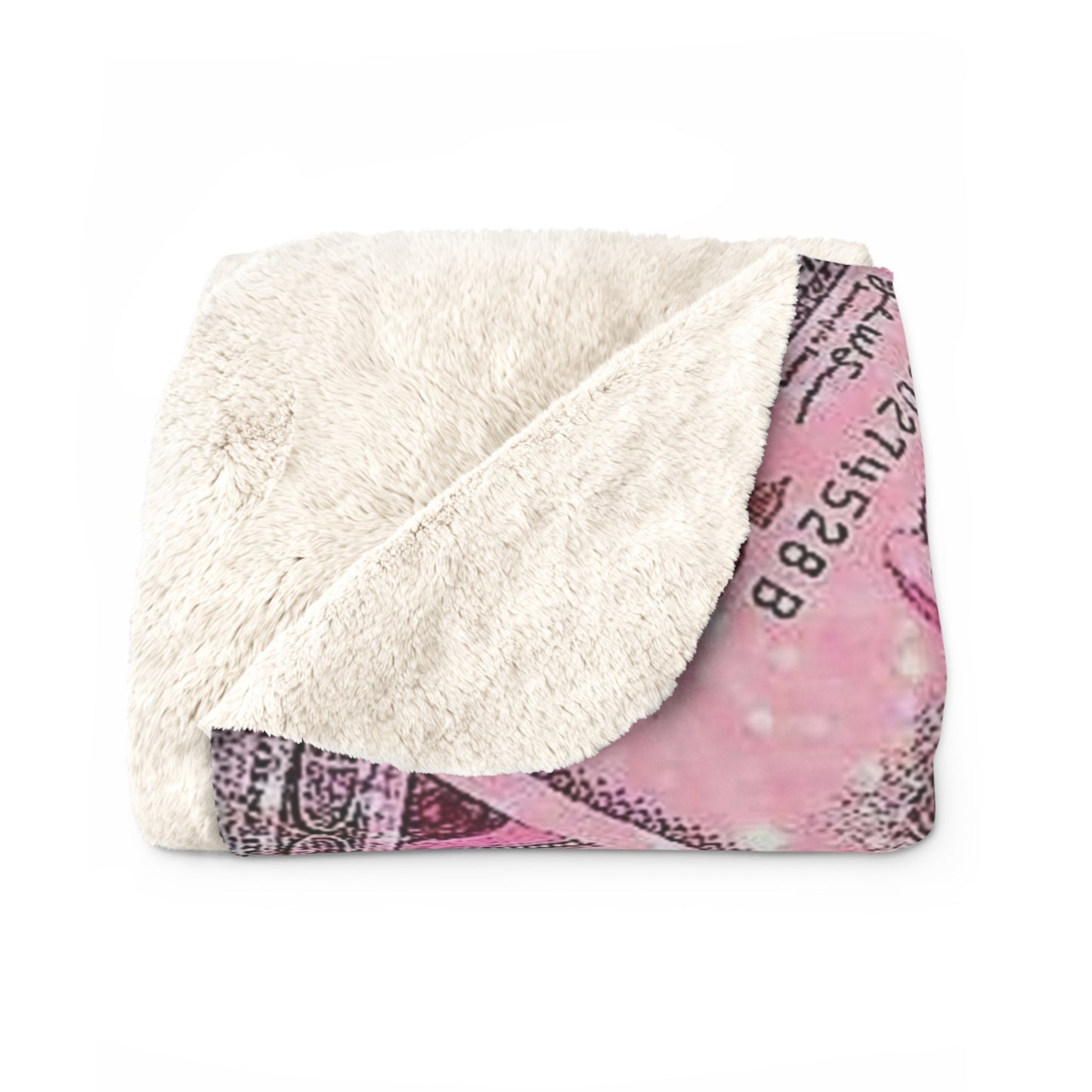 "Money Moves" Sherpa Fleece Blanket — Wrap Yourself in Abundance
