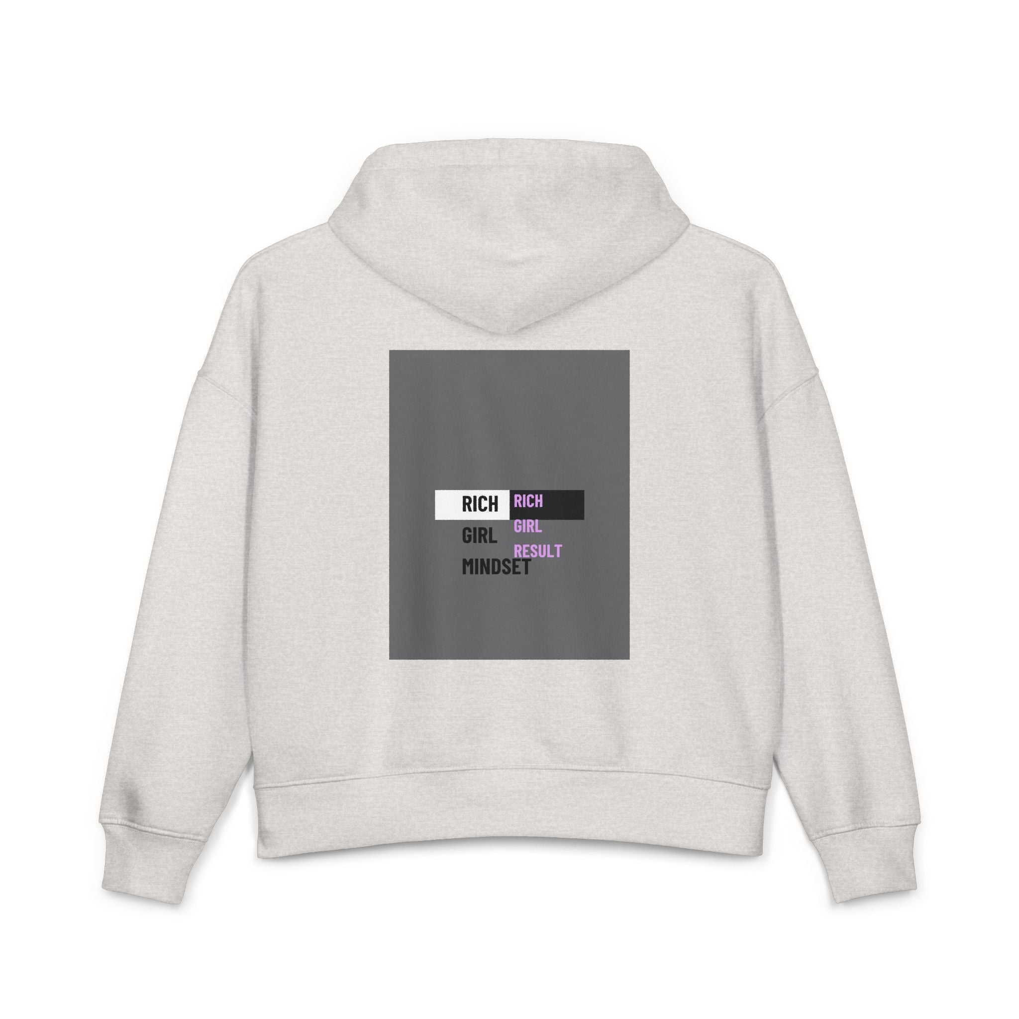 Rich Girl Mindset hoodie | Motivational Graphic Hoodie |Hoodie for women