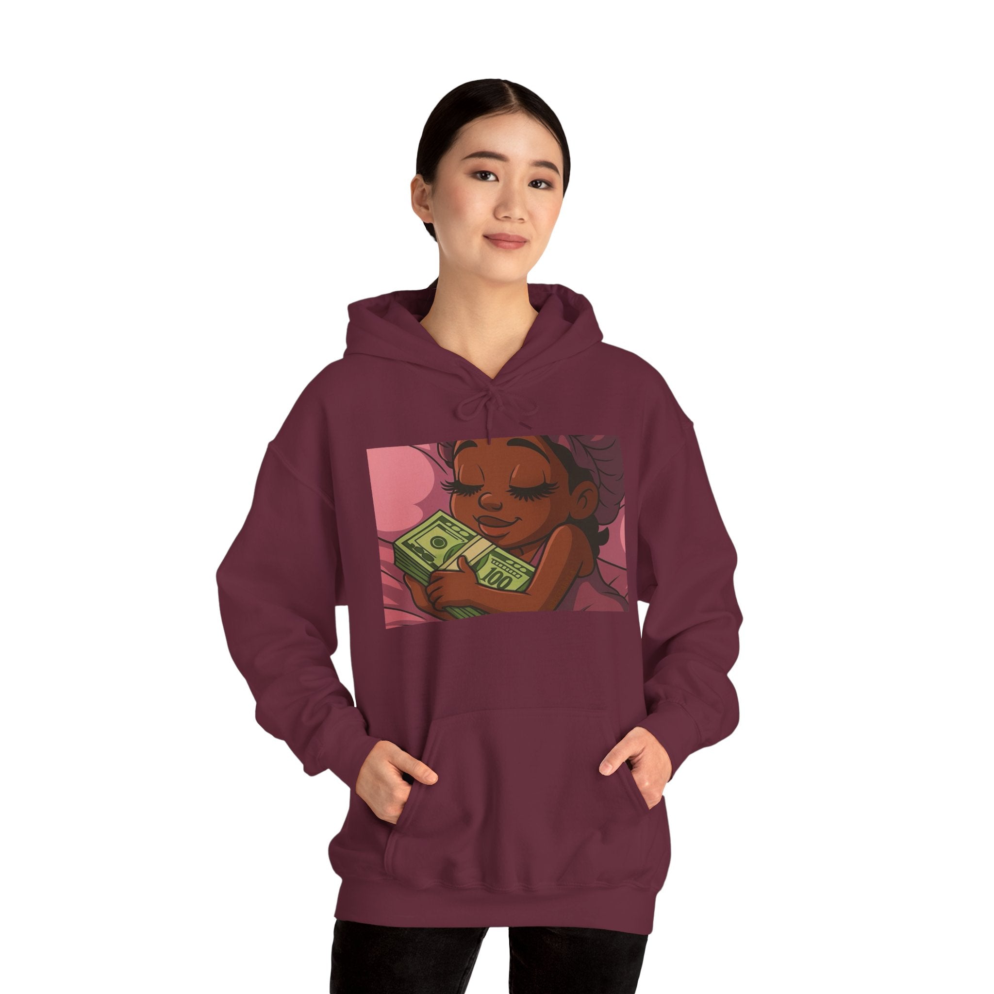 Cute Women Heavy Blend™ Hooded Sweatshirt