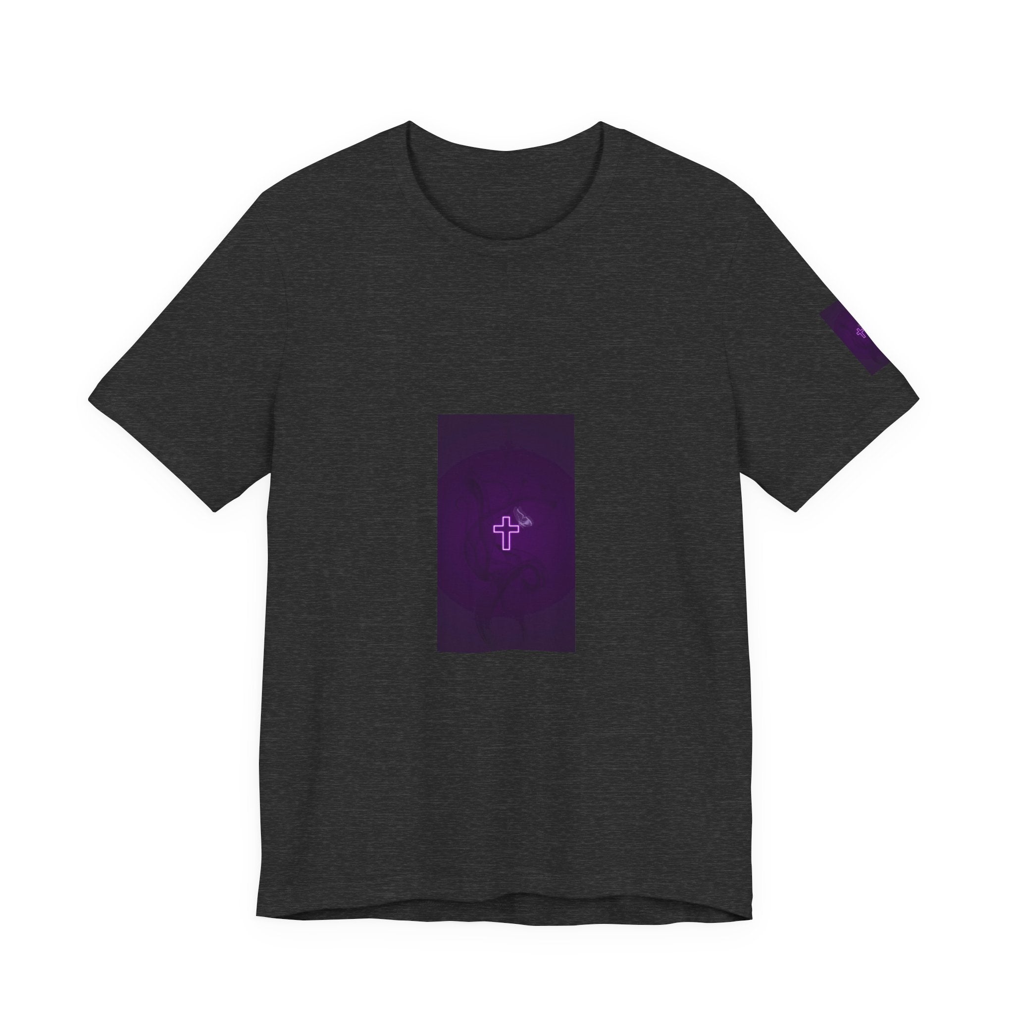 "Covered" Cross Tee — She Wears Her Faith Softly.. Tshirt for women