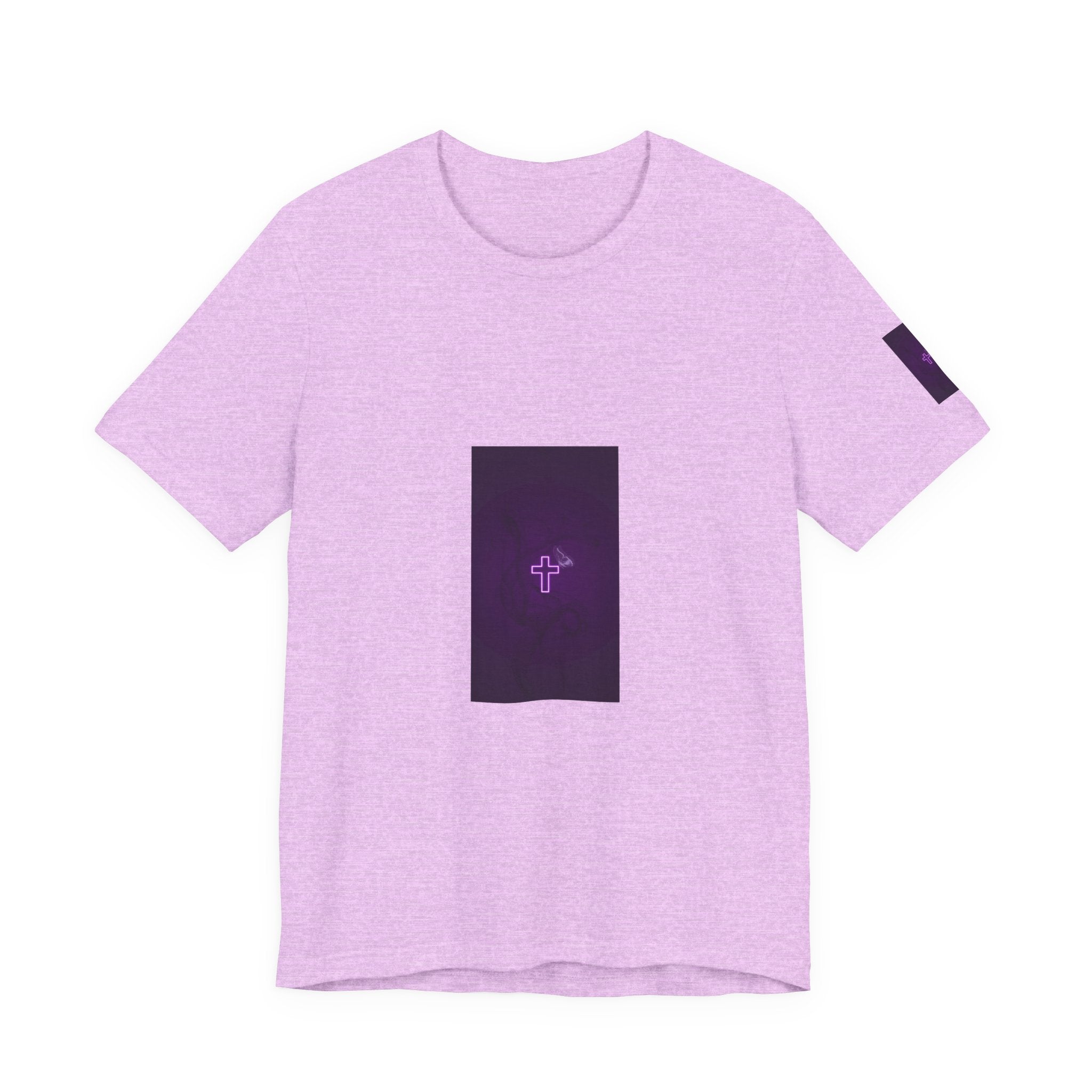 "Covered" Cross Tee — She Wears Her Faith Softly.. Tshirt for women