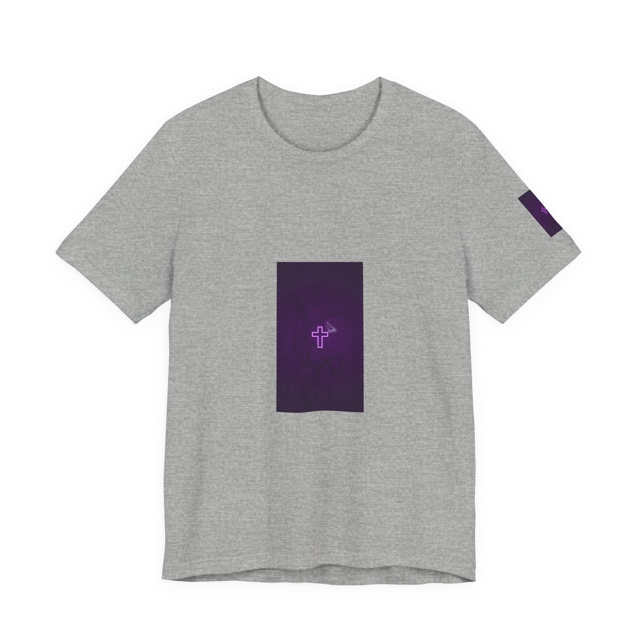 "Covered" Cross Tee — She Wears Her Faith Softly.. Tshirt for women