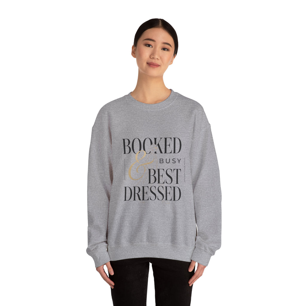 Booked & Best Dressed Sweatshirt | Parisian Chic, Office Glam