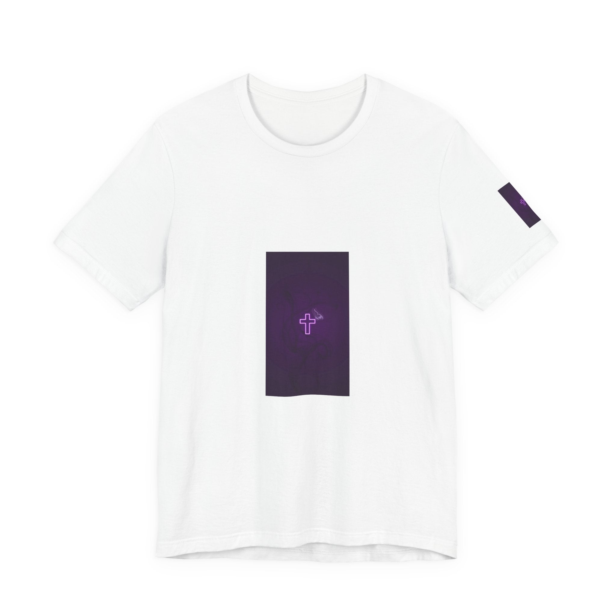"Covered" Cross Tee — She Wears Her Faith Softly.. Tshirt for women