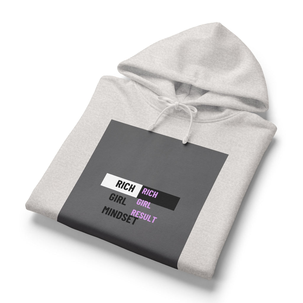 Rich Girl Mindset hoodie | Motivational Graphic Hoodie |Hoodie for women
