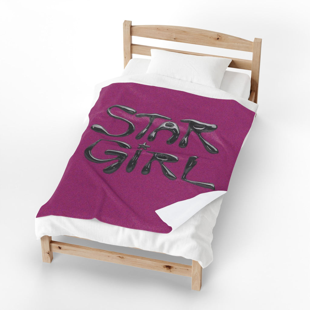 Large Velveteen Plush Blanket |Blankets for women