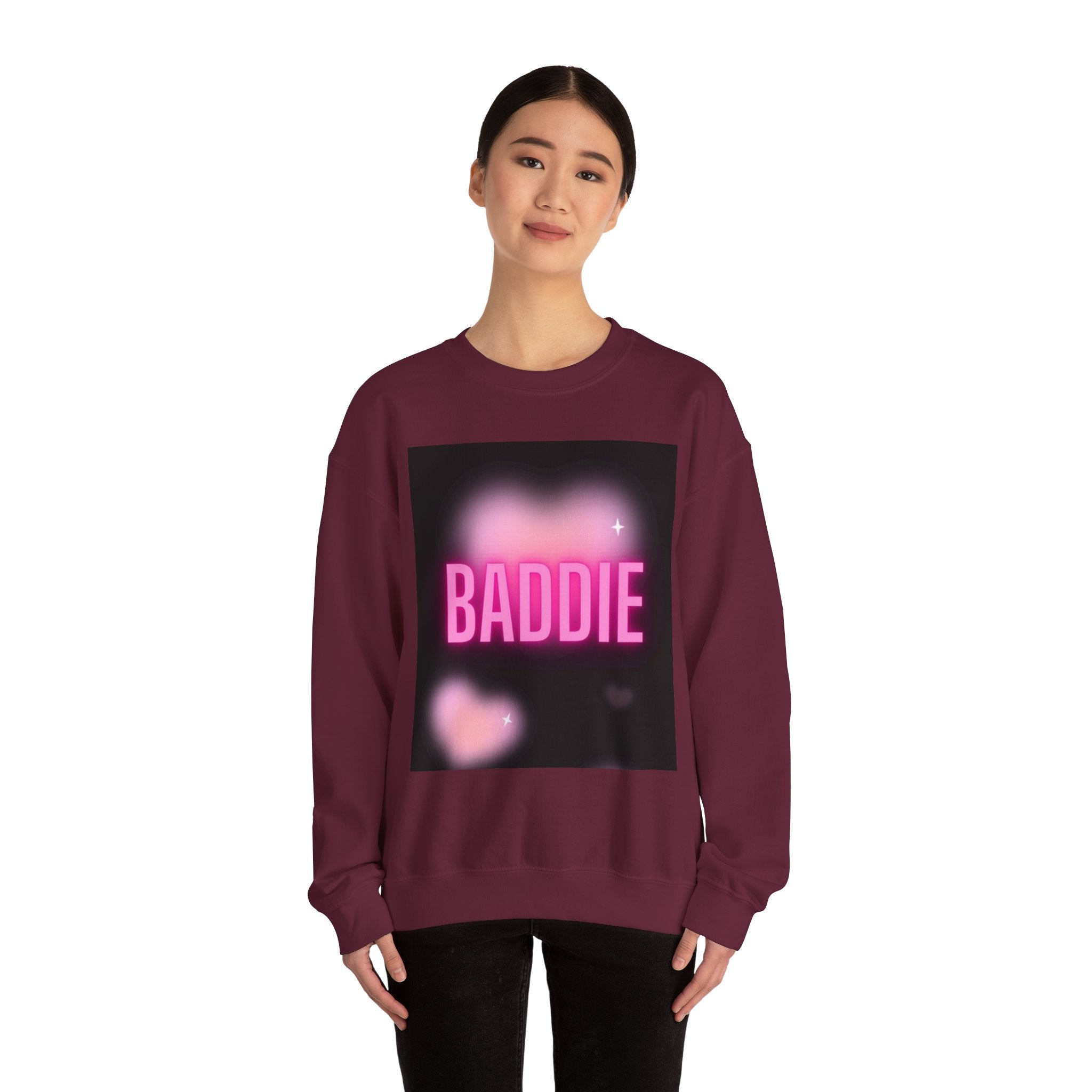 Female Heavy Blend™ Crewneck Sweatshirt|Pinterest |Trendy sweatshirt
