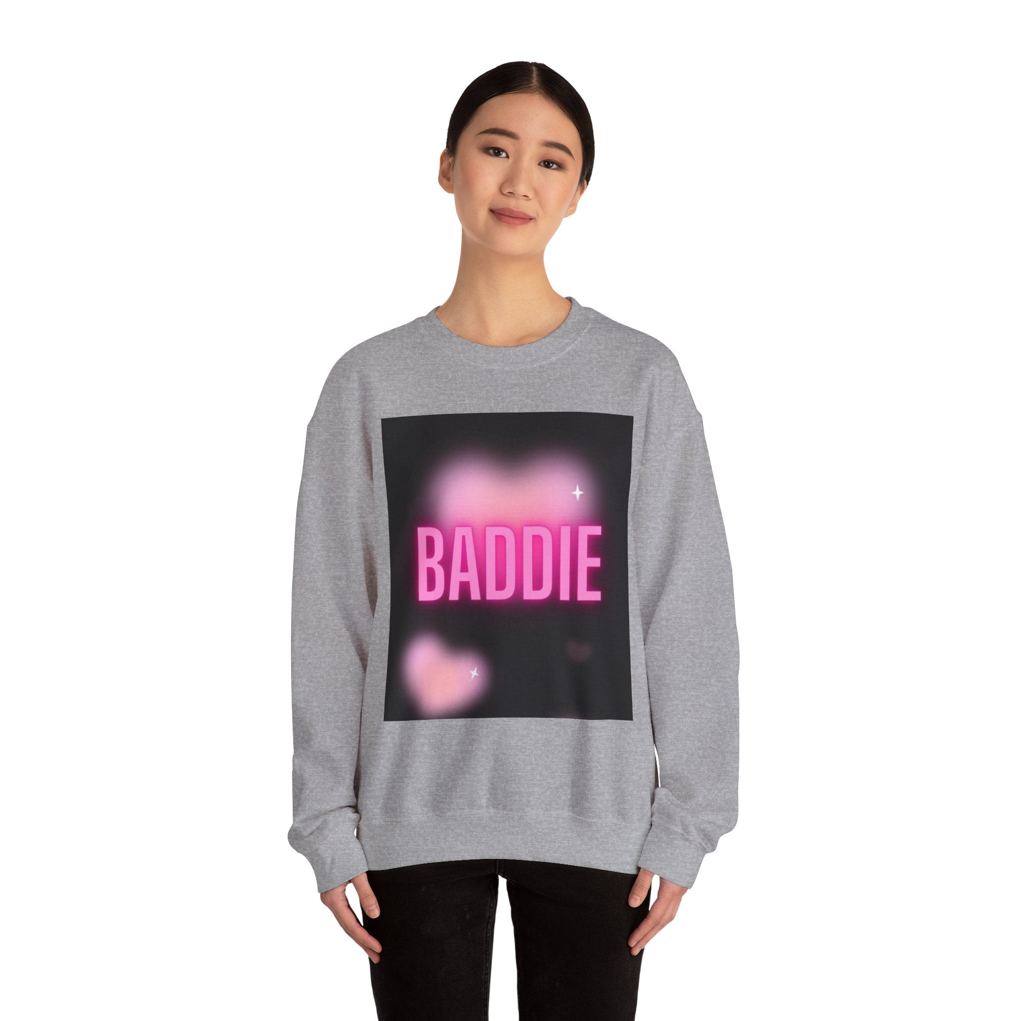 Female Heavy Blend™ Crewneck Sweatshirt|Pinterest |Trendy sweatshirt