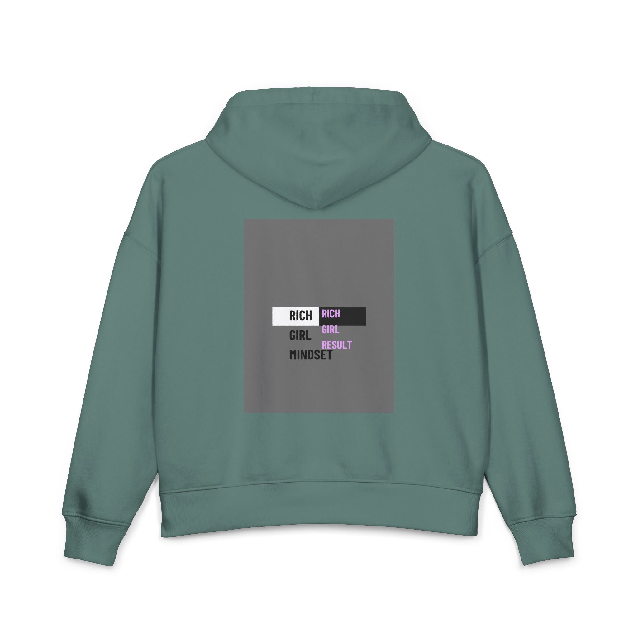 Rich Girl Mindset hoodie | Motivational Graphic Hoodie |Hoodie for women