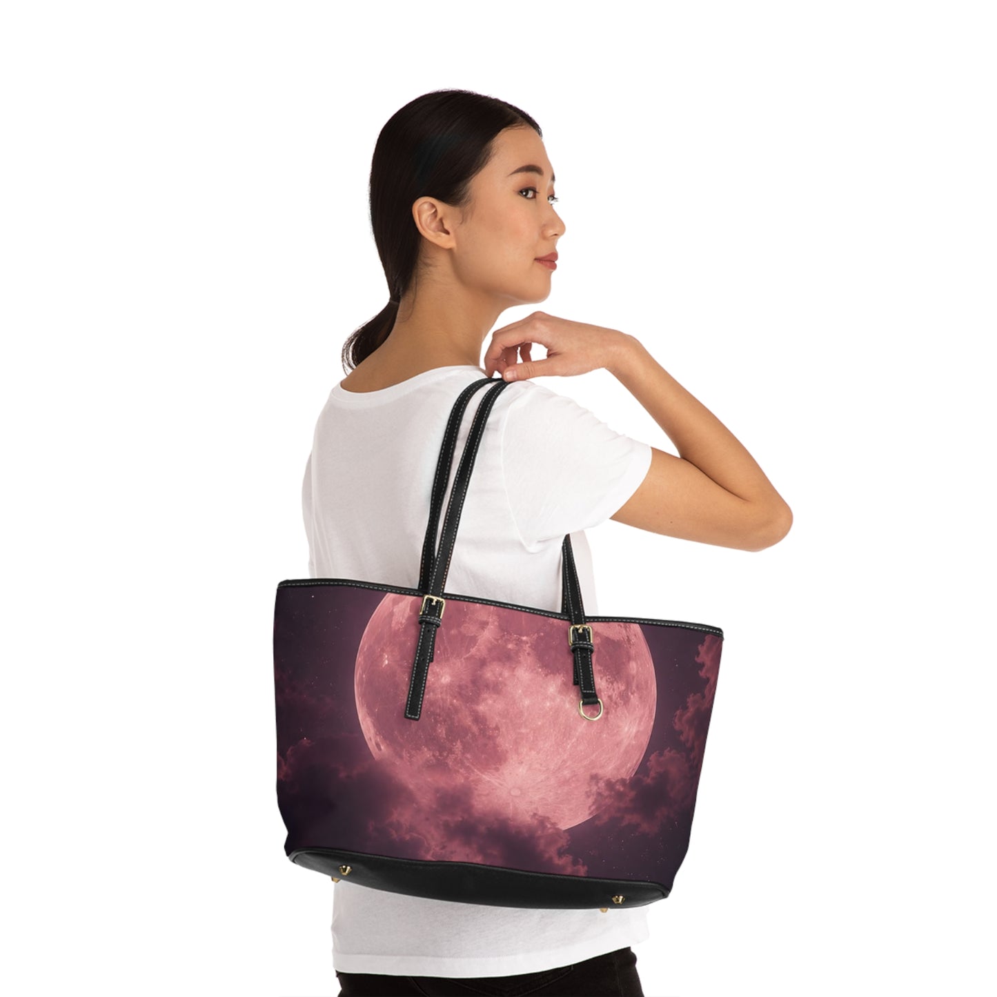 PU Leather Shoulder Bag stylish handbag