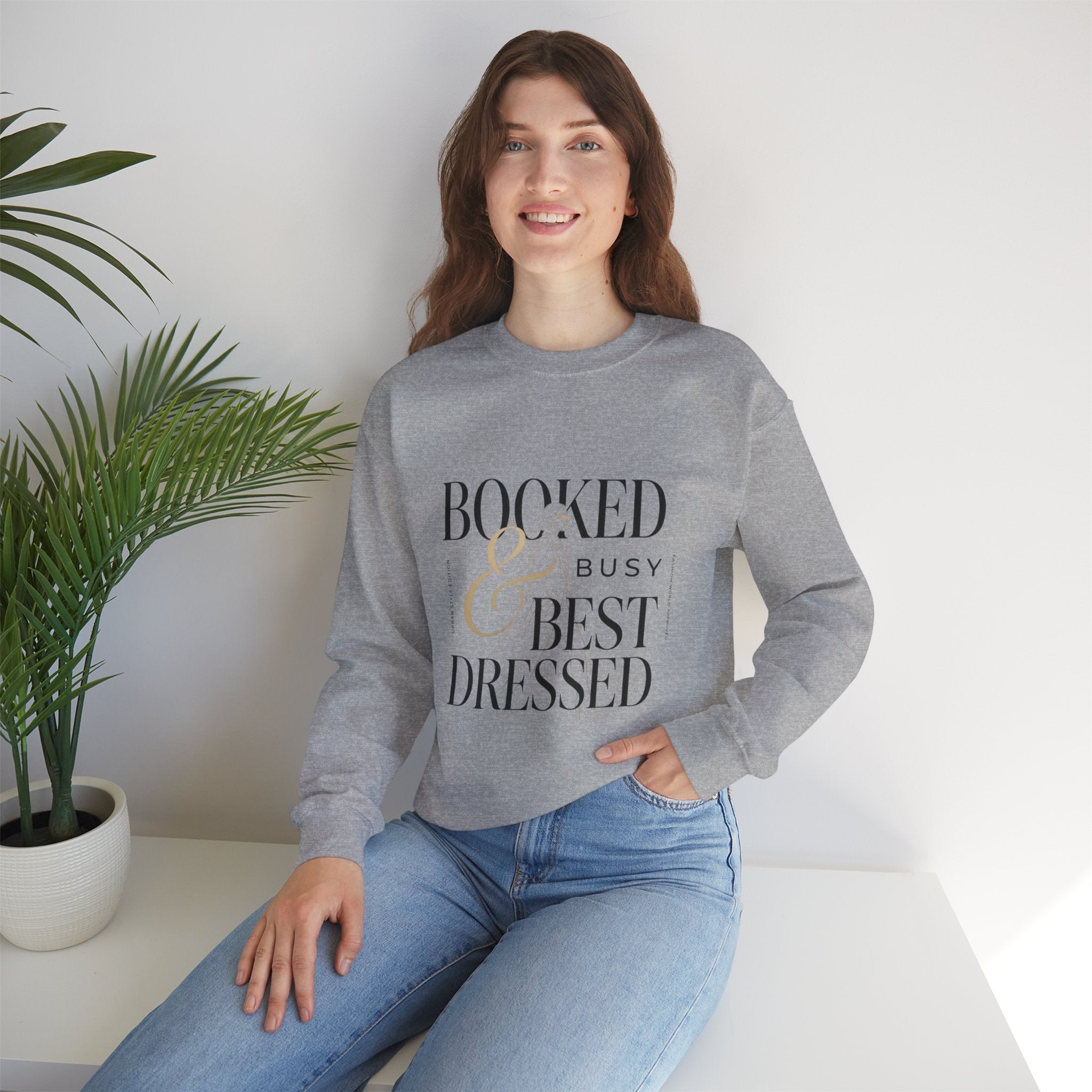 Booked & Best Dressed Sweatshirt | Parisian Chic, Office Glam