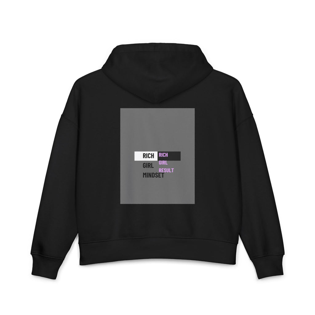 Rich Girl Mindset hoodie | Motivational Graphic Hoodie |Hoodie for women