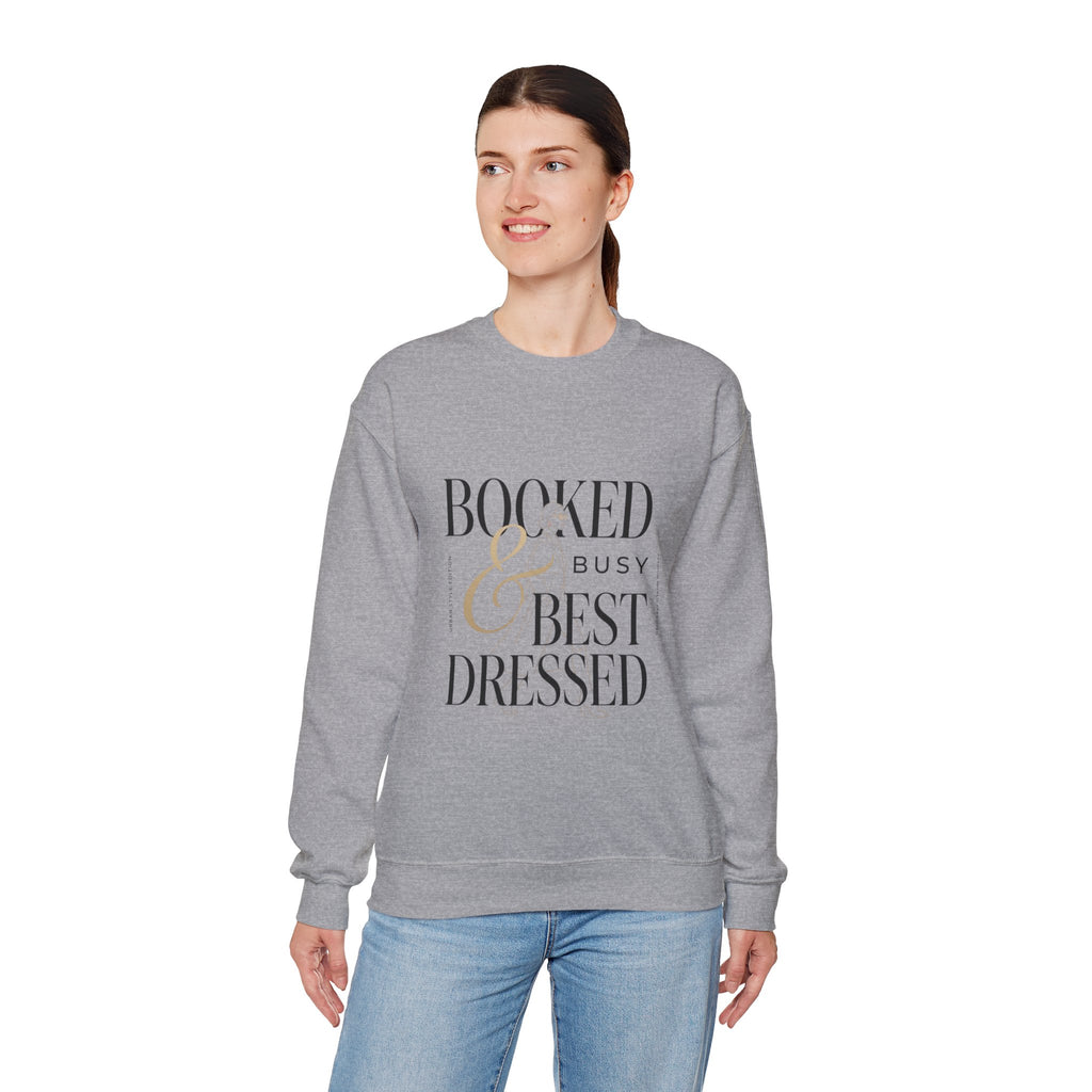Booked & Best Dressed Sweatshirt | Parisian Chic, Office Glam