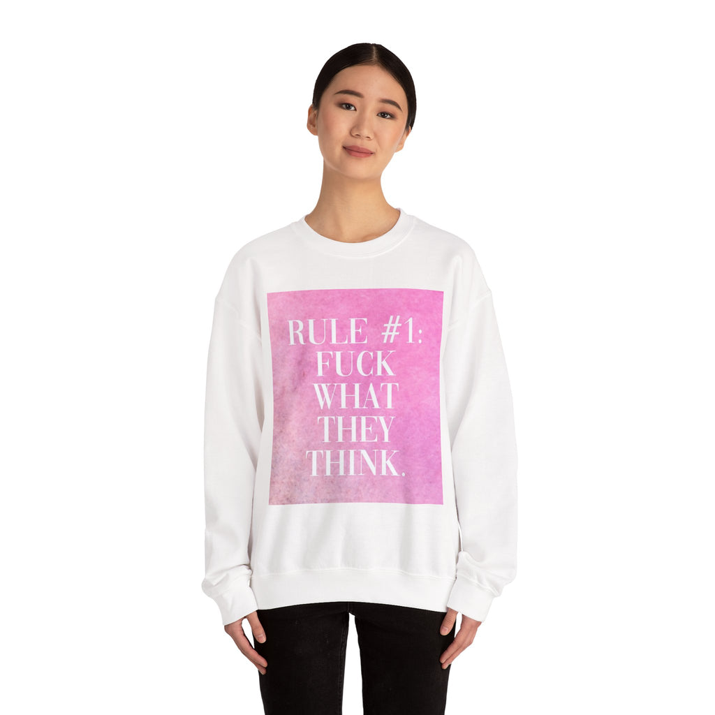 Unisex Women's Heavy Blend Crewneck Sweatshirt | Gildan 18000 | Cozy Fleece | 10 Colors