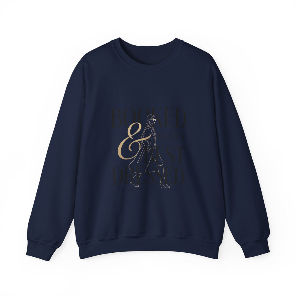 Booked & Best Dressed Sweatshirt | Parisian Chic, Office Glam