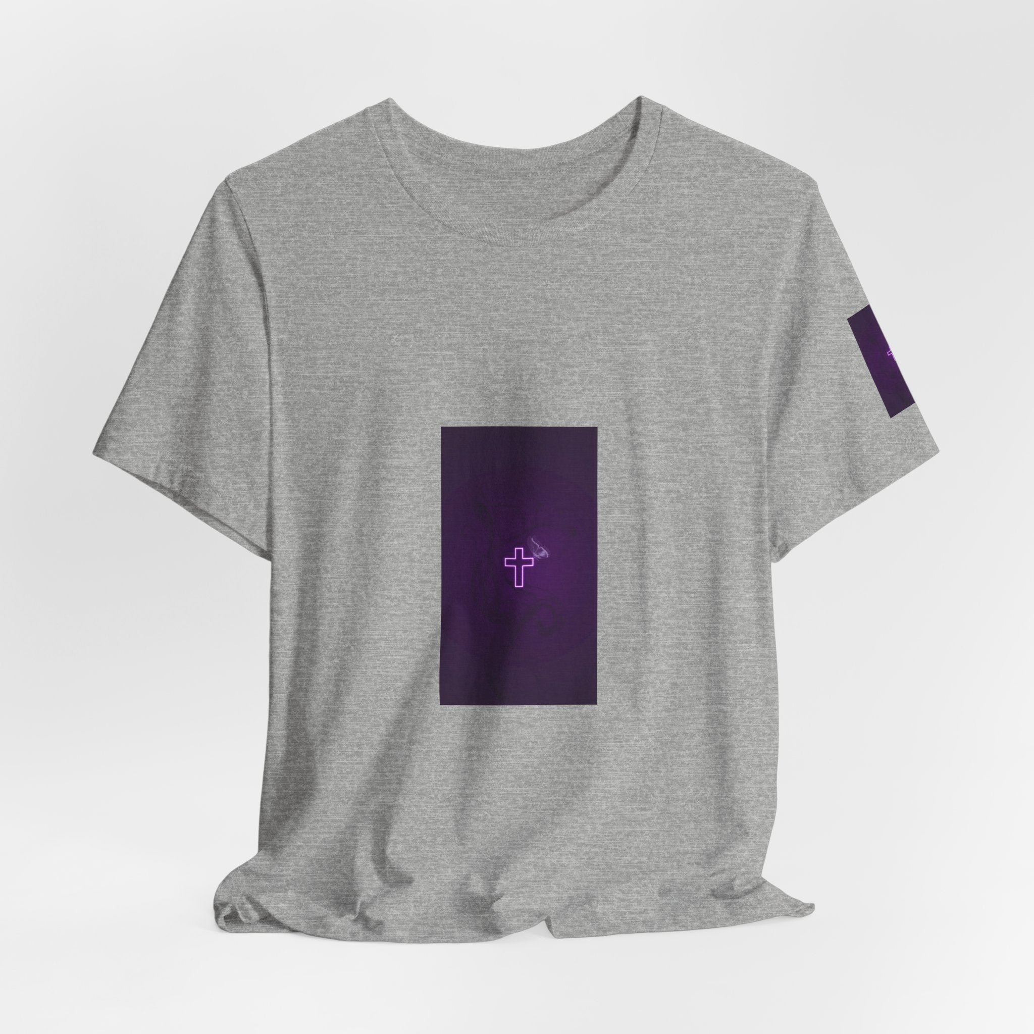 "Covered" Cross Tee — She Wears Her Faith Softly.. Tshirt for women