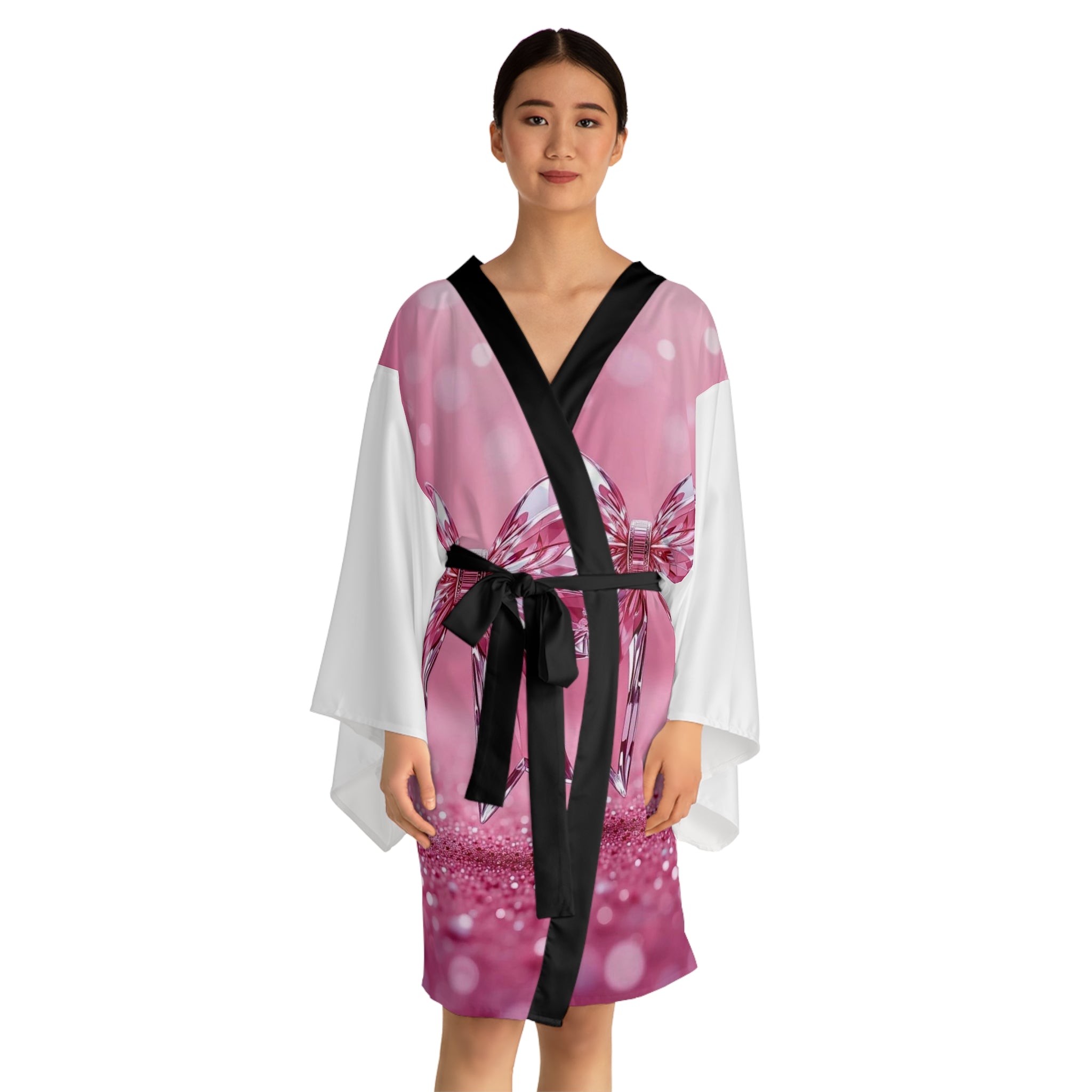 Long Sleeve Kimono Robe (AOP)
