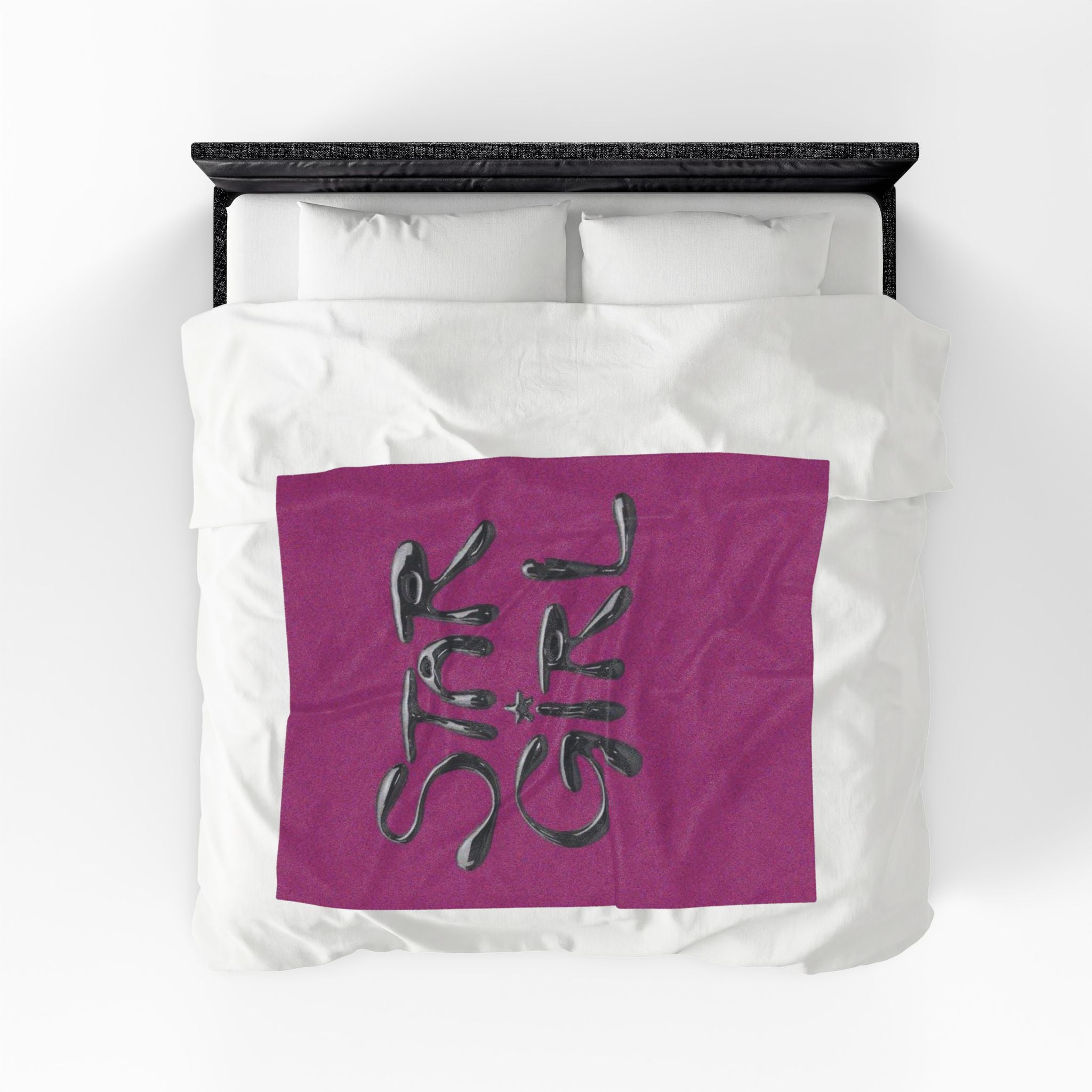 Large Velveteen Plush Blanket |Blankets for women