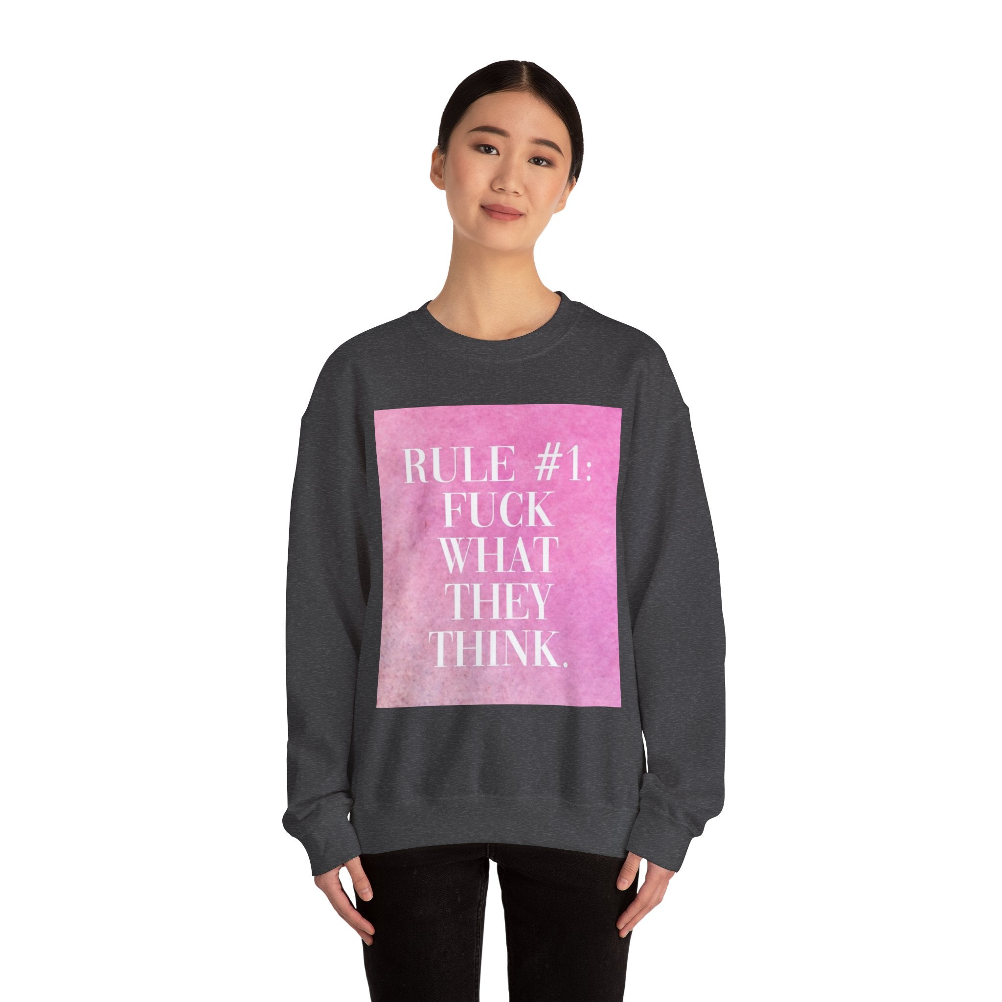 Unisex Women's Heavy Blend Crewneck Sweatshirt | Gildan 18000 | Cozy Fleece | 10 Colors