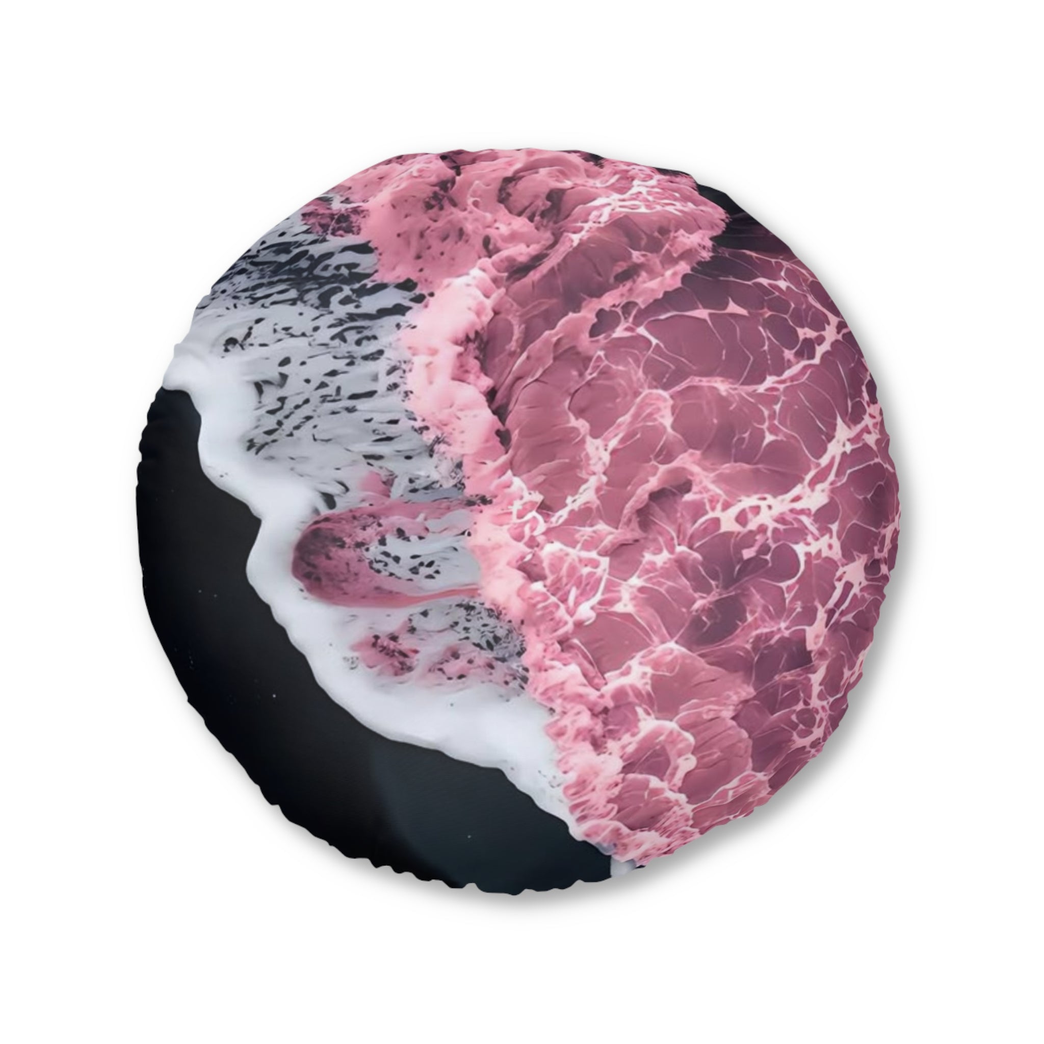 Tufted Floor Pillow, Round