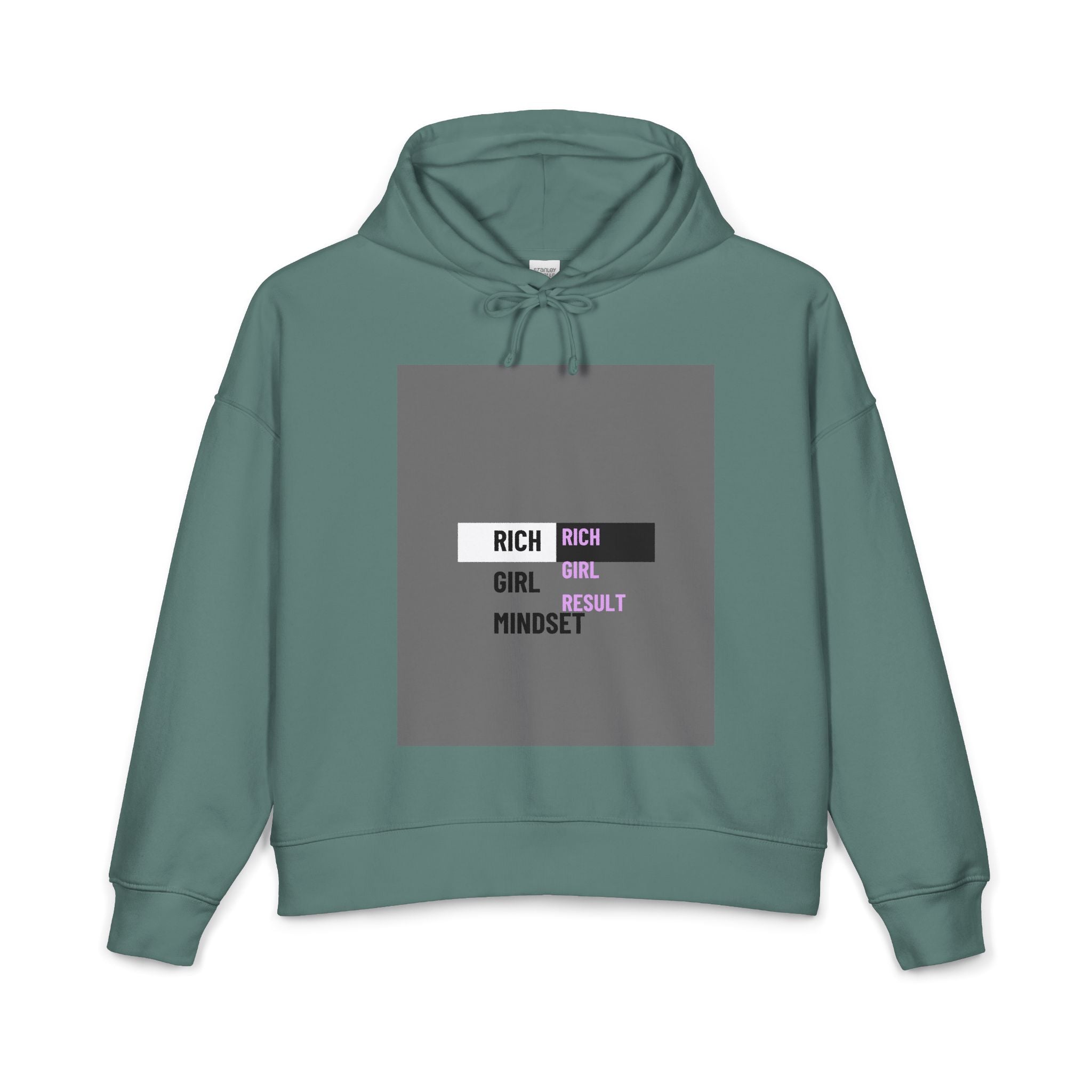 Rich Girl Mindset hoodie | Motivational Graphic Hoodie |Hoodie for women