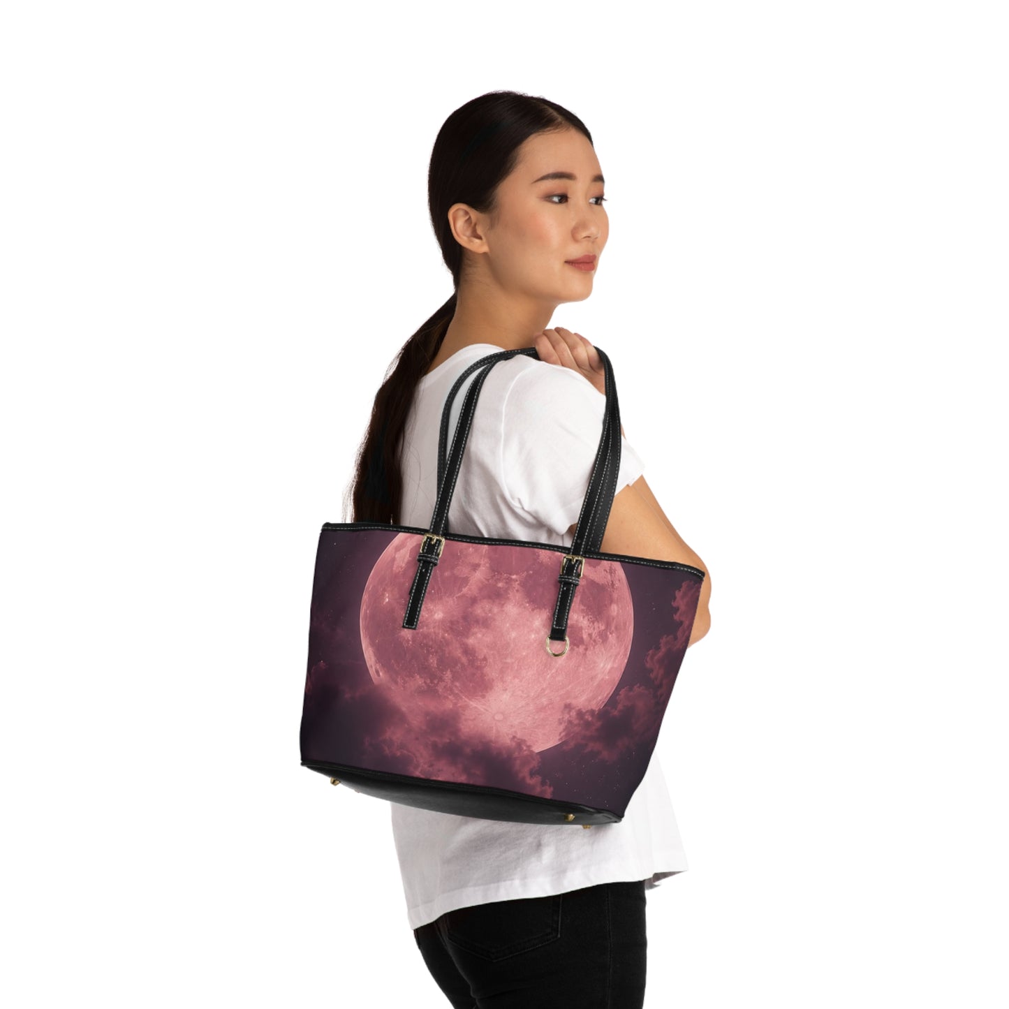 PU Leather Shoulder Bag stylish handbag