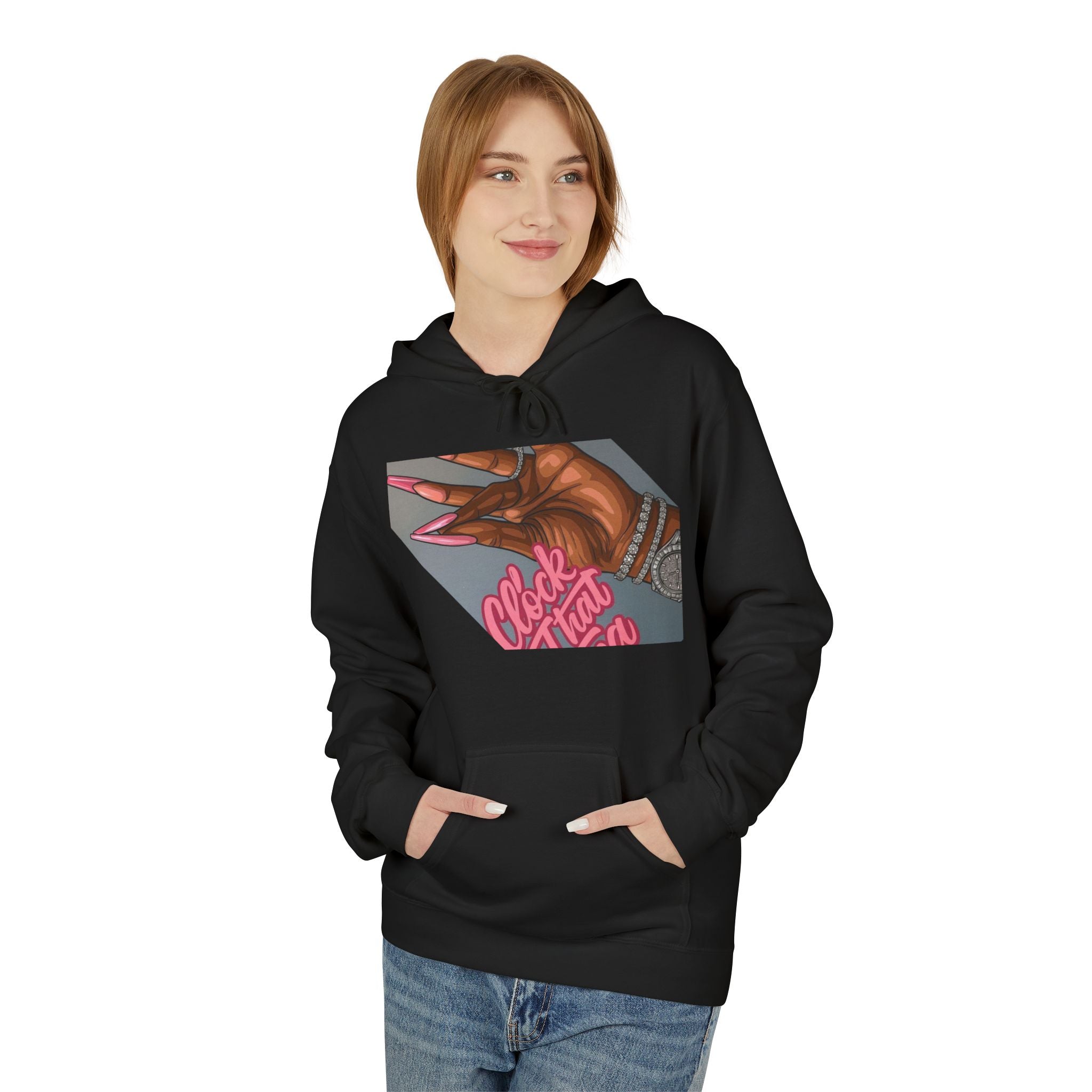 Trending Hoodie |"Clock it 'hoodie