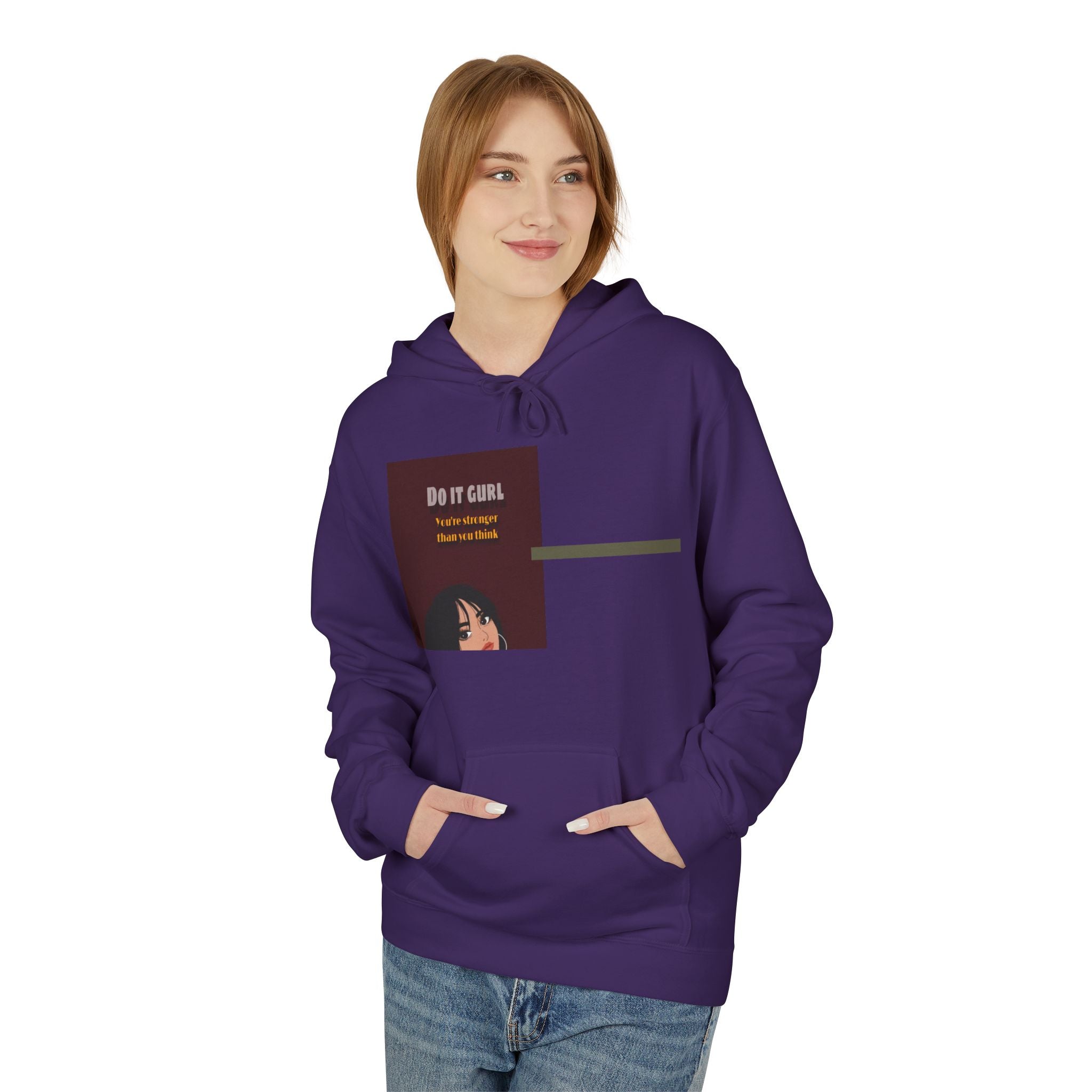 Women's Cozy Fleece Hoodie | Midweight Softstyle | Oversized Fit | Gift for Her
