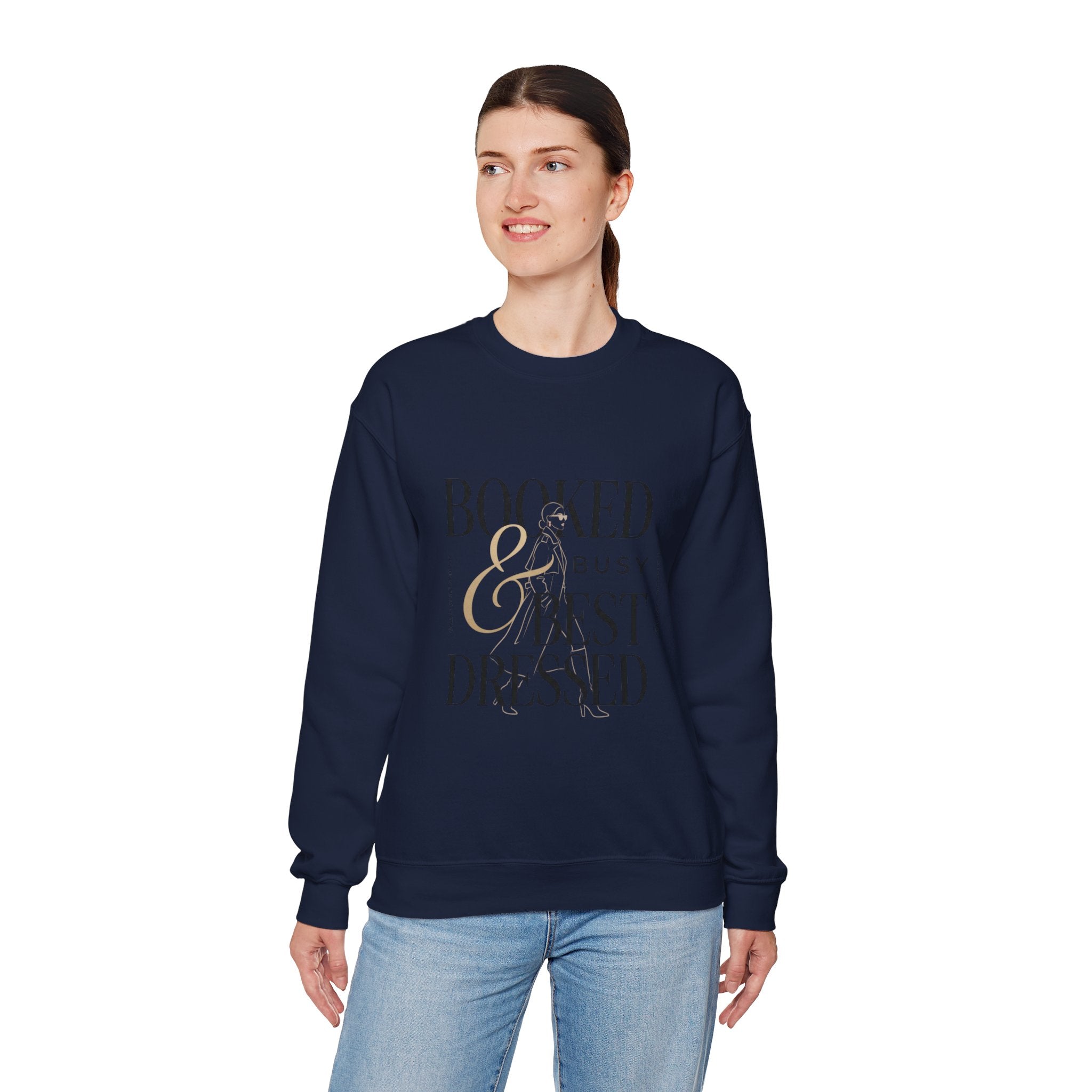 Booked & Best Dressed Sweatshirt | Parisian Chic, Office Glam