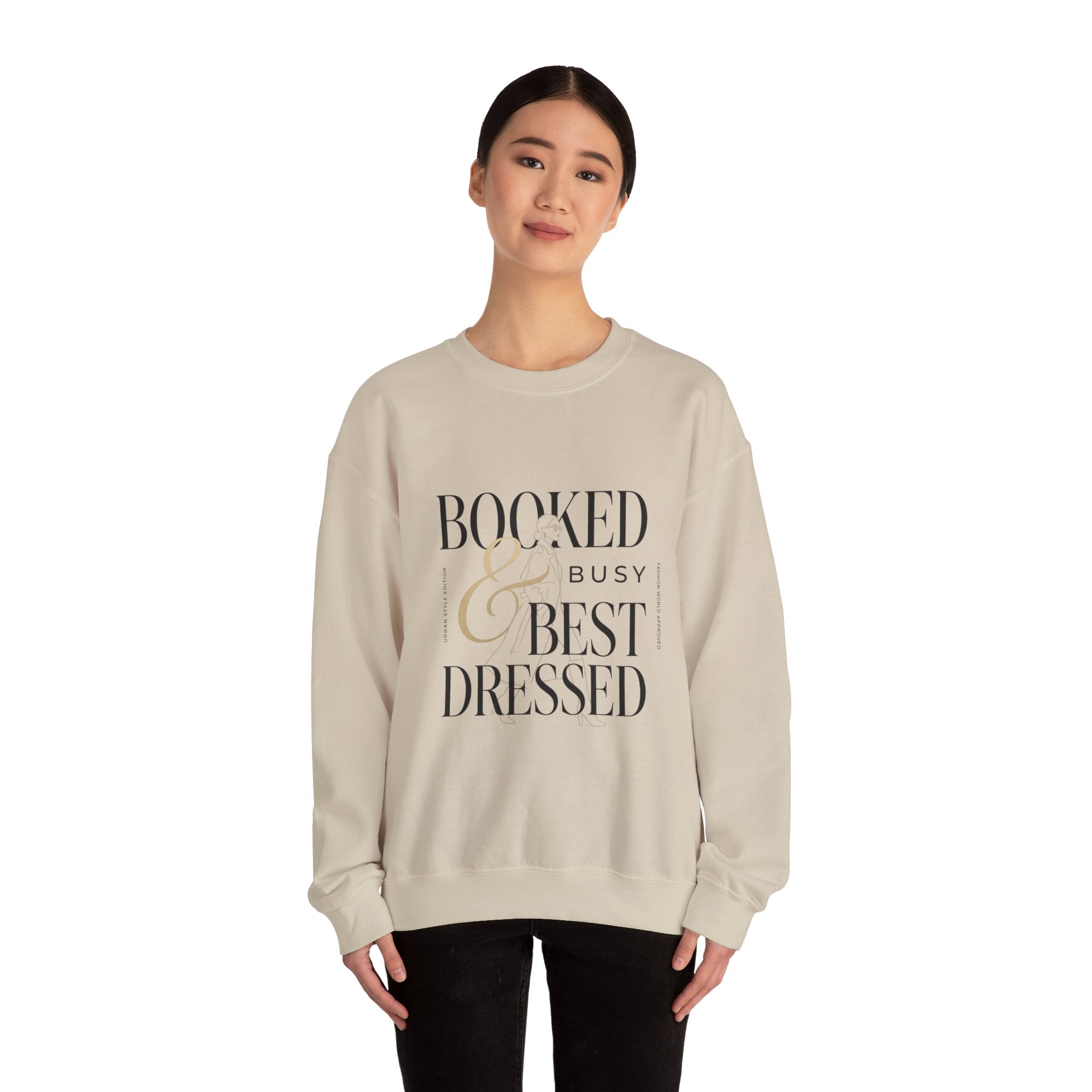 Booked & Best Dressed Sweatshirt | Parisian Chic, Office Glam