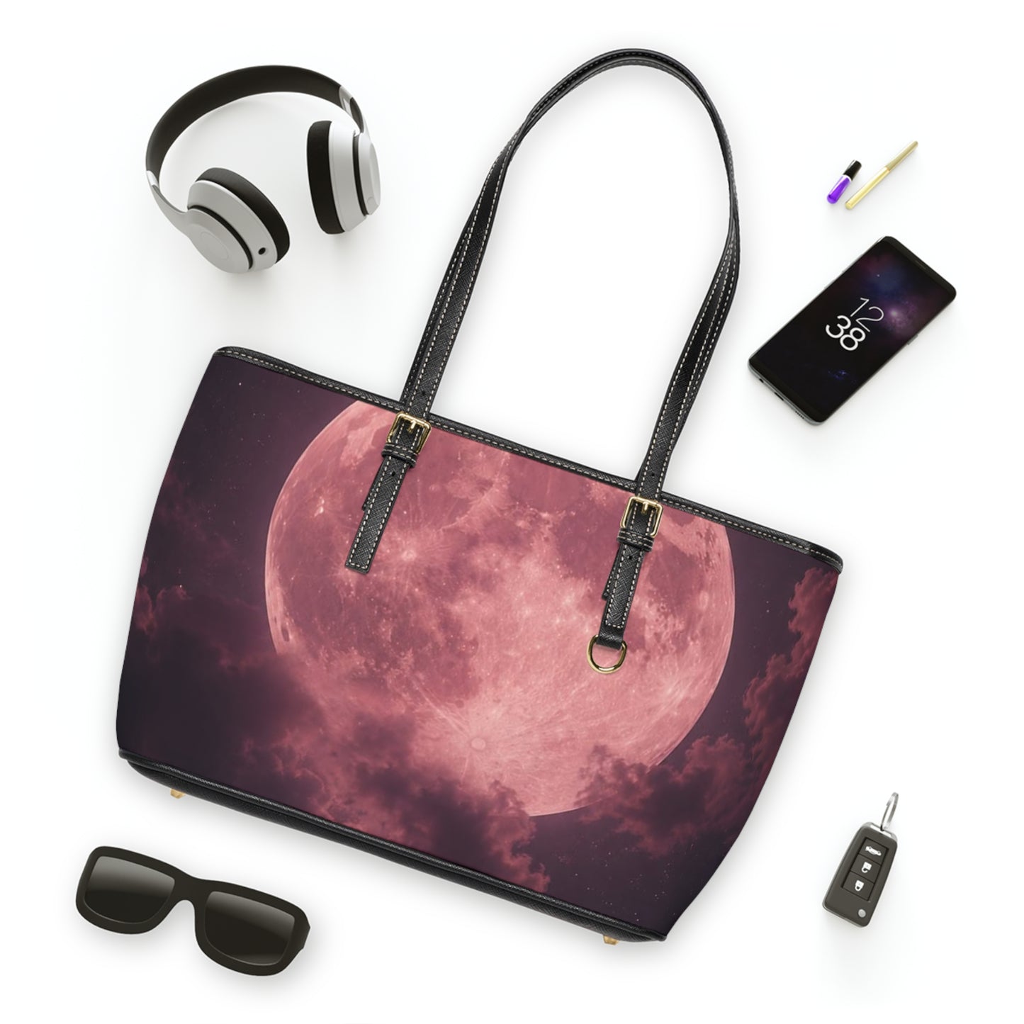 PU Leather Shoulder Bag stylish handbag