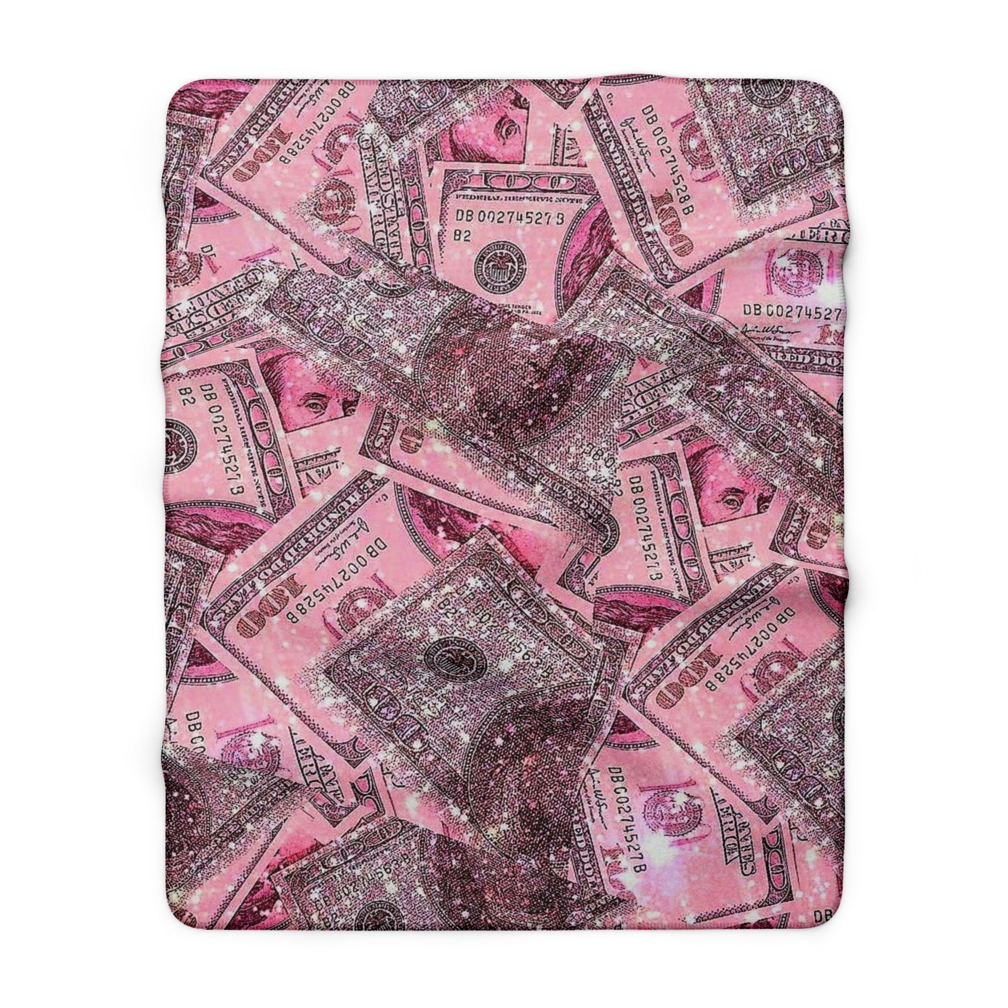 "Money Moves" Sherpa Fleece Blanket — Wrap Yourself in Abundance